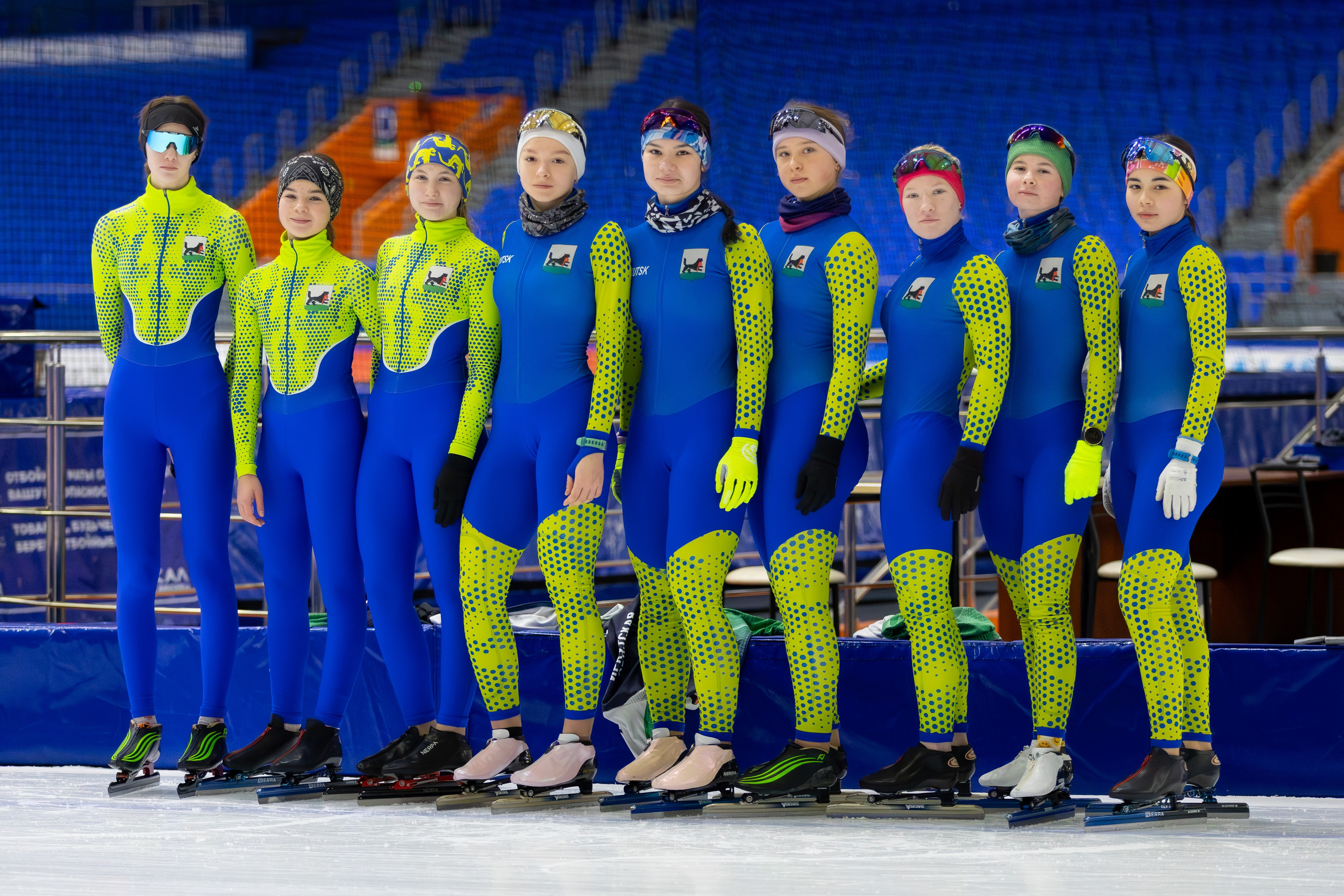 Тренировки. Конькобежный спорт. Иркутск, 2026. Спортивная съемка Мария Царфати