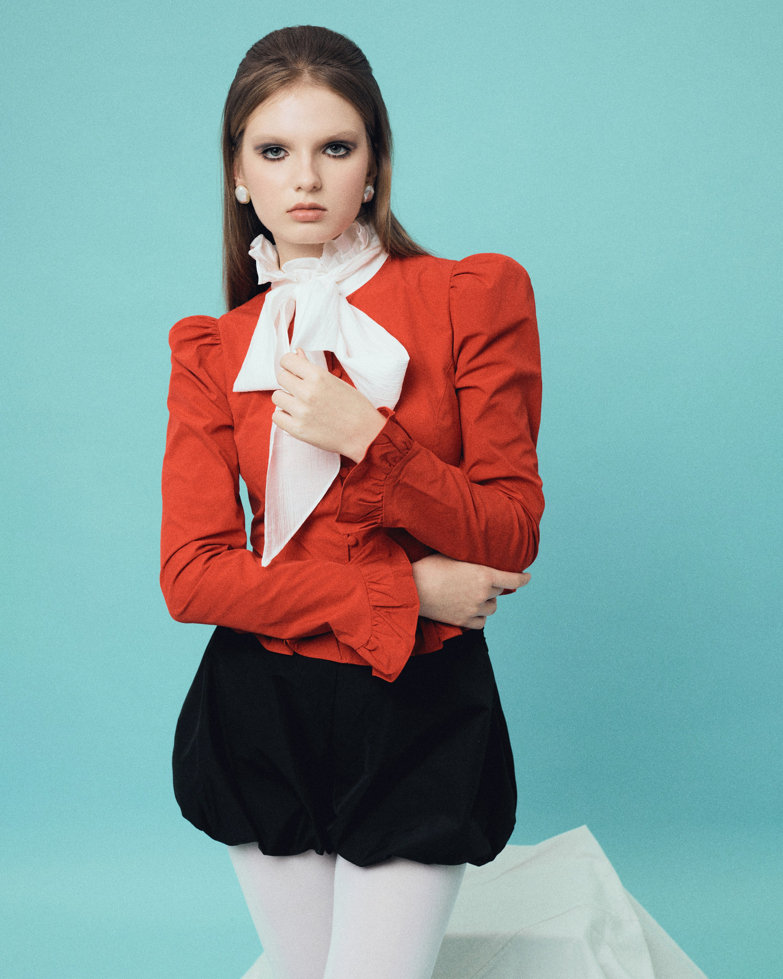 Kati, red blouse. Юрина Полина, фотограф из Екатеринбурга