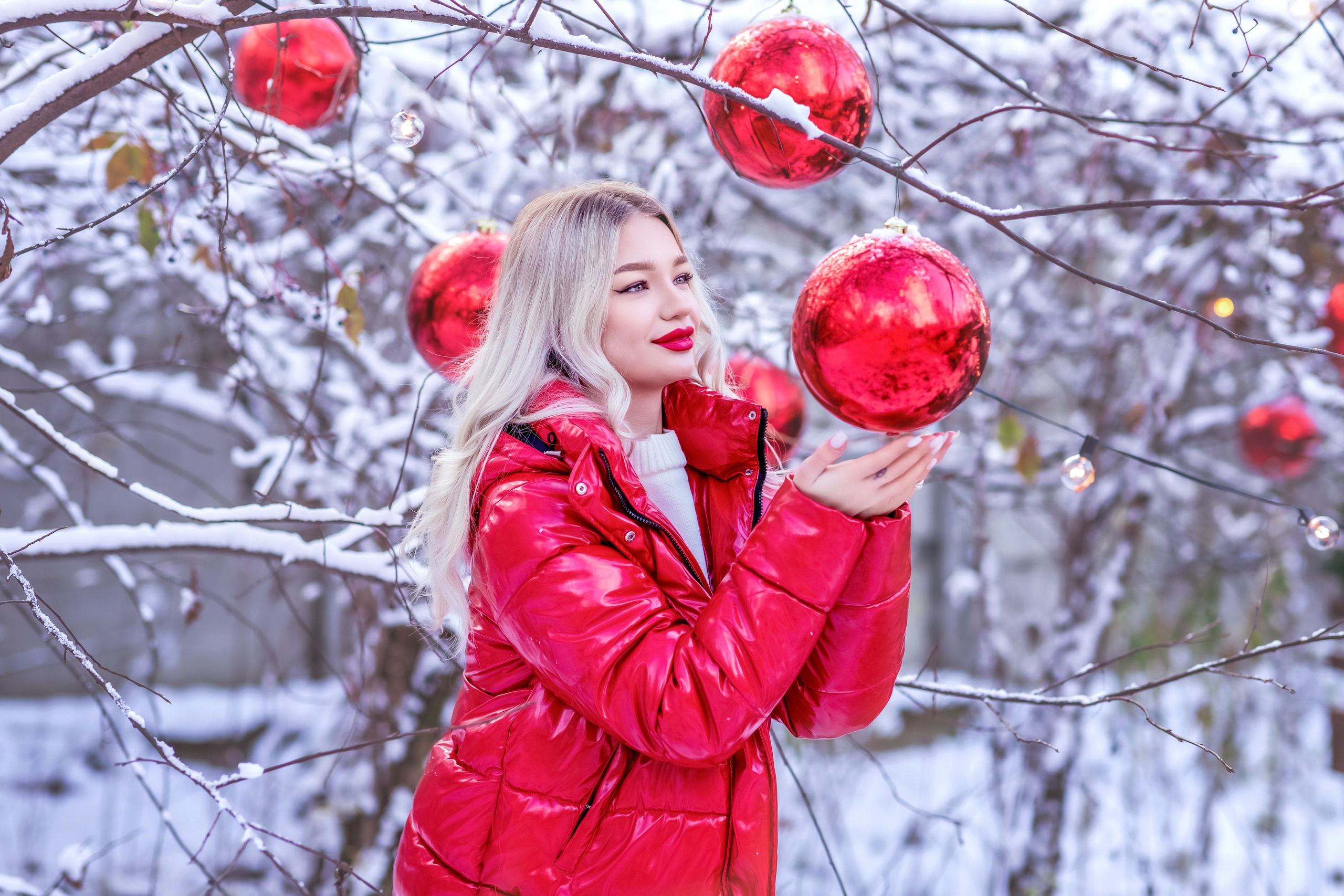 Фотопроект «Красные ШАРЫ». Фотограф Алина Лебедь