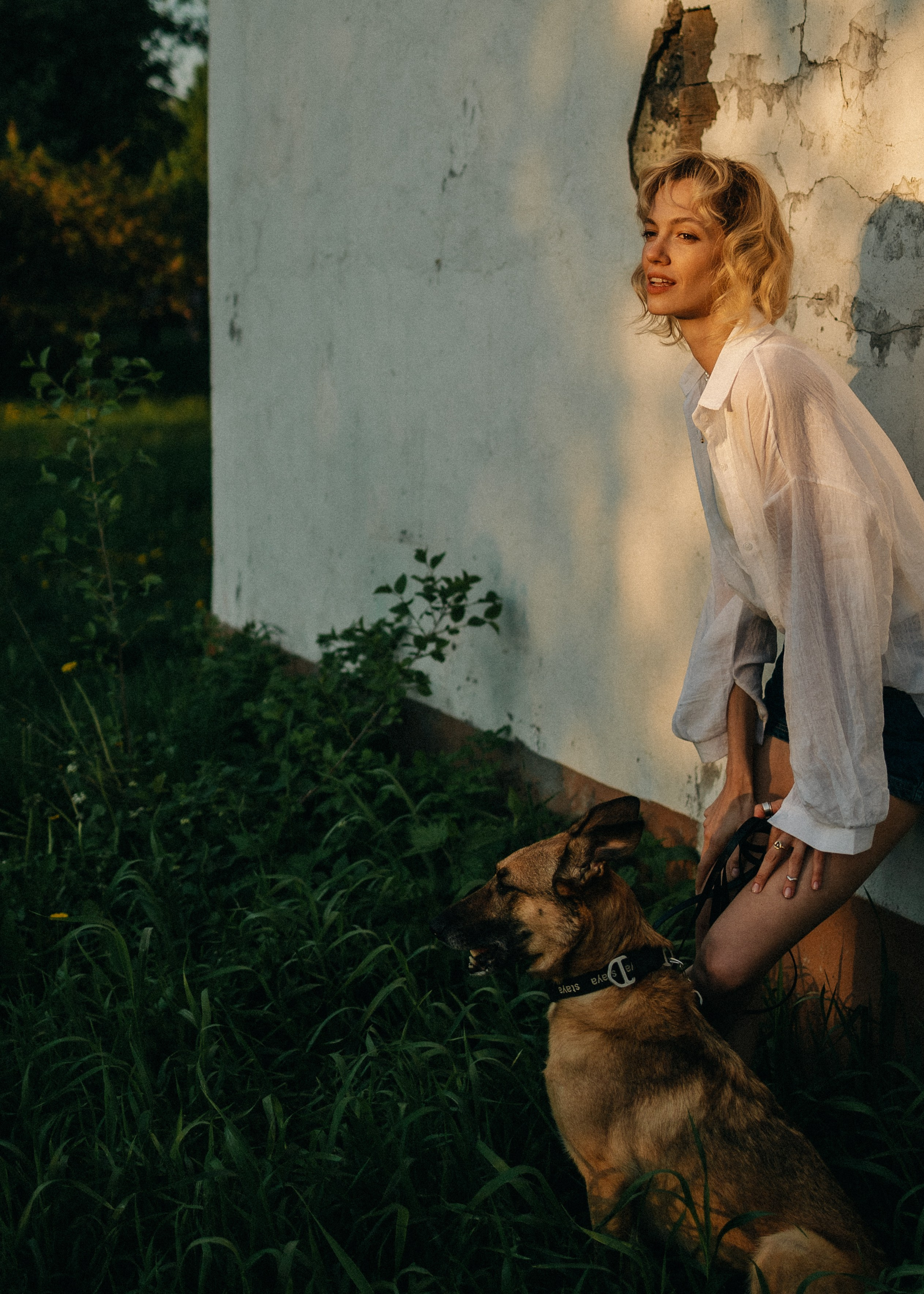 Алёна и Тея. Фотограф-анималист Ксения Воробьева, Москва