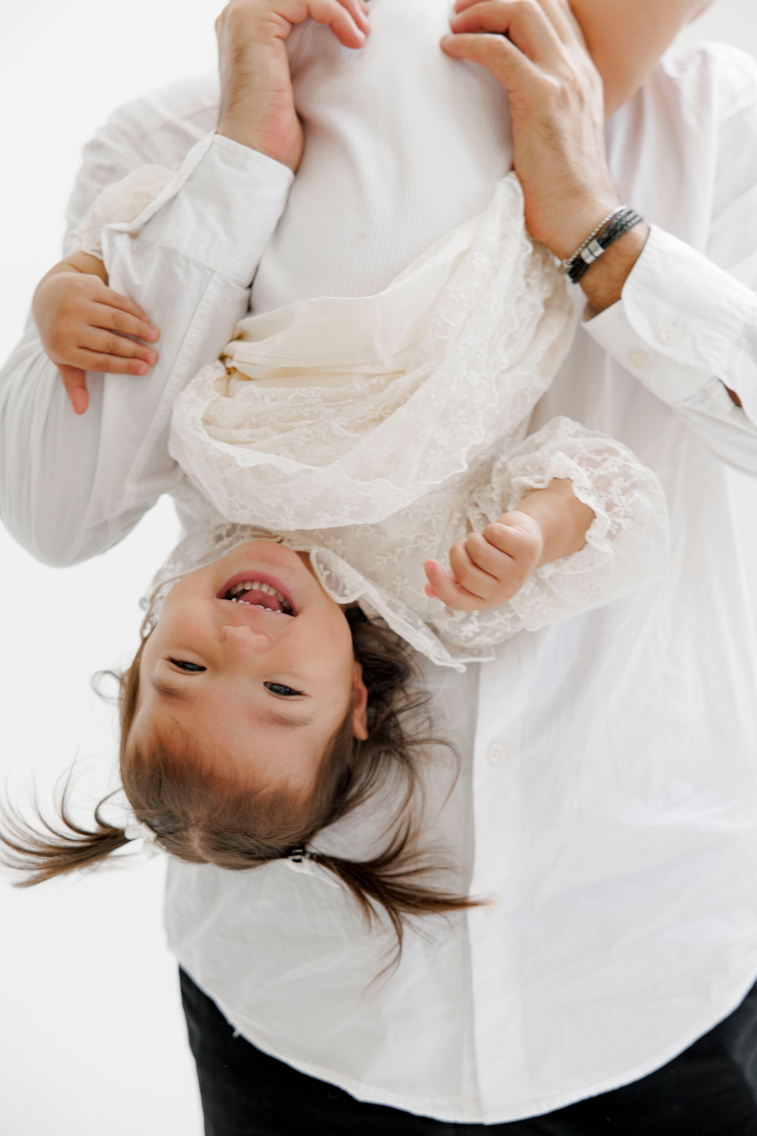 Family photoshoot inside the studio. Wedding and family photographer