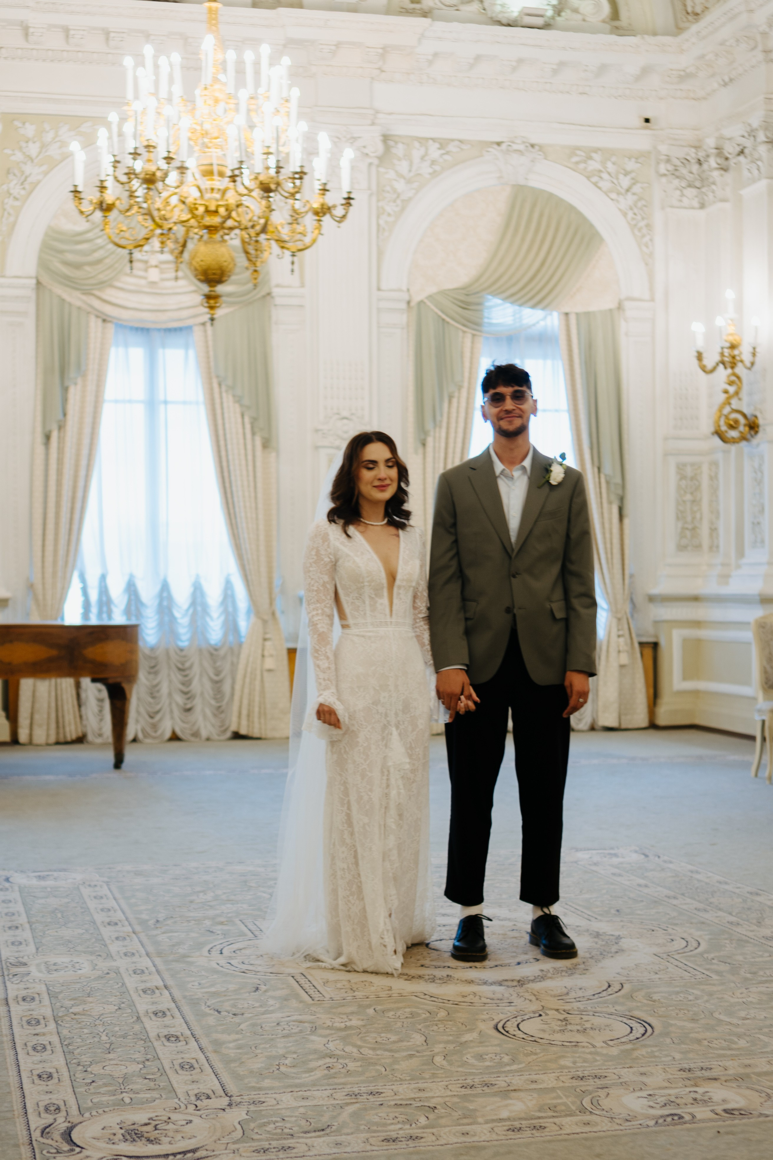 СВАДЕБНАЯ СЬЕМКА В ПЕРВОМ ДВОРЦЕ БРАКОСОЧЕТАНИЯ. Профессиональный фотограф, Санкт-Петербург — Виктория Богомолова