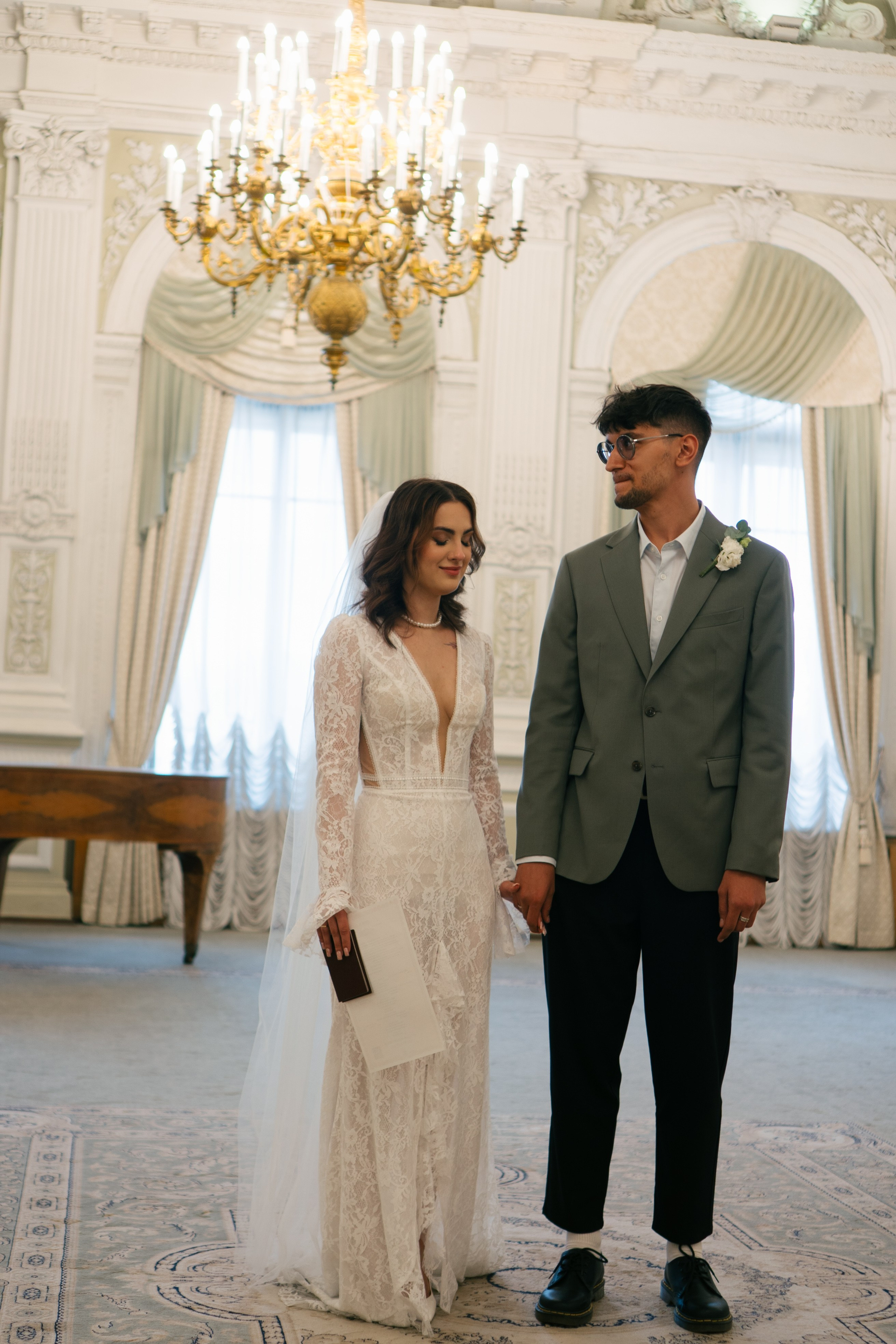 СВАДЕБНАЯ СЬЕМКА В ПЕРВОМ ДВОРЦЕ БРАКОСОЧЕТАНИЯ. Профессиональный фотограф, Санкт-Петербург — Виктория Богомолова