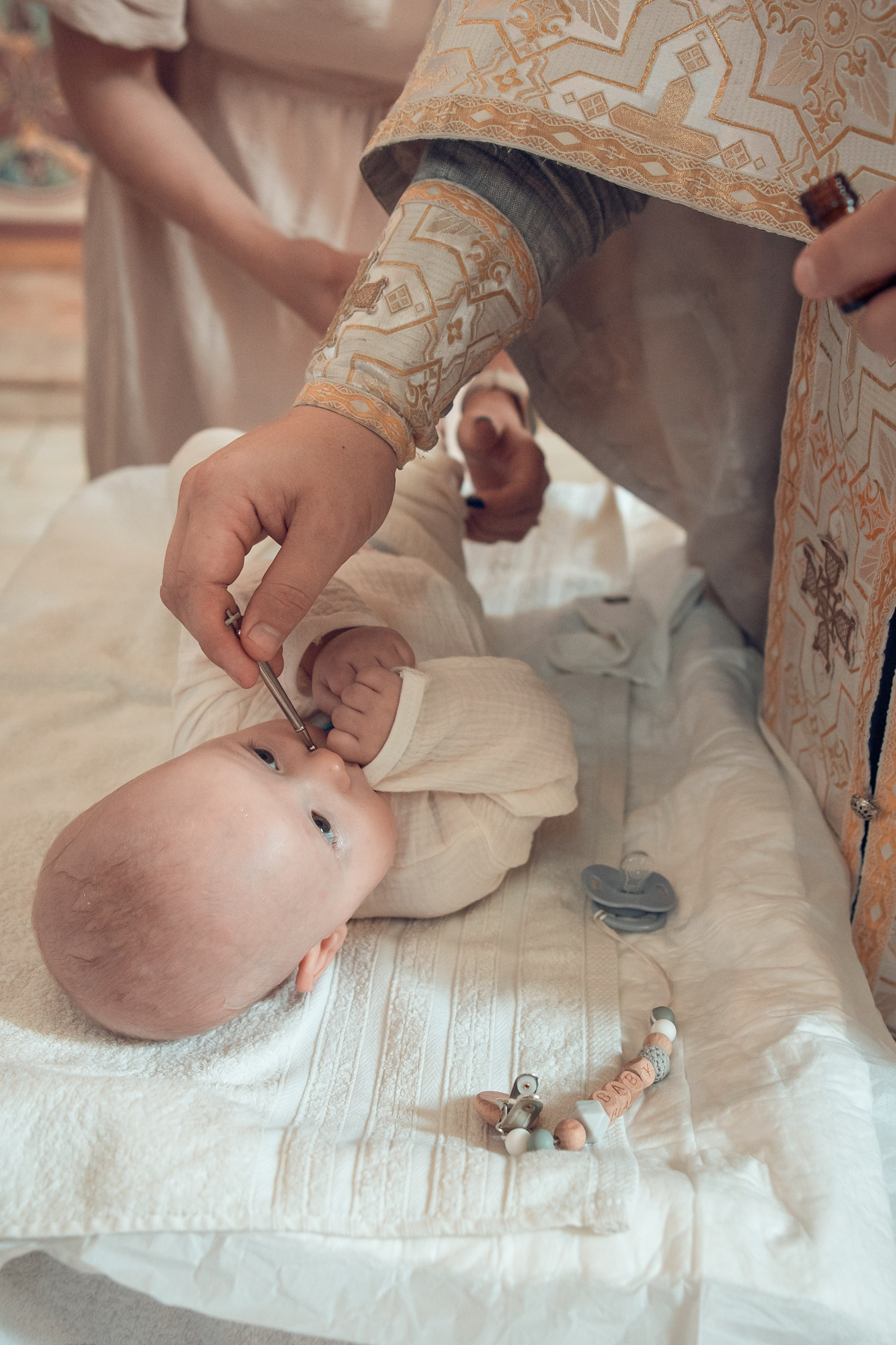 Таинство Крещения Василия. Храм в честь иконы «Всецарица». Семейный фотограф в Рязани и Рязанской области