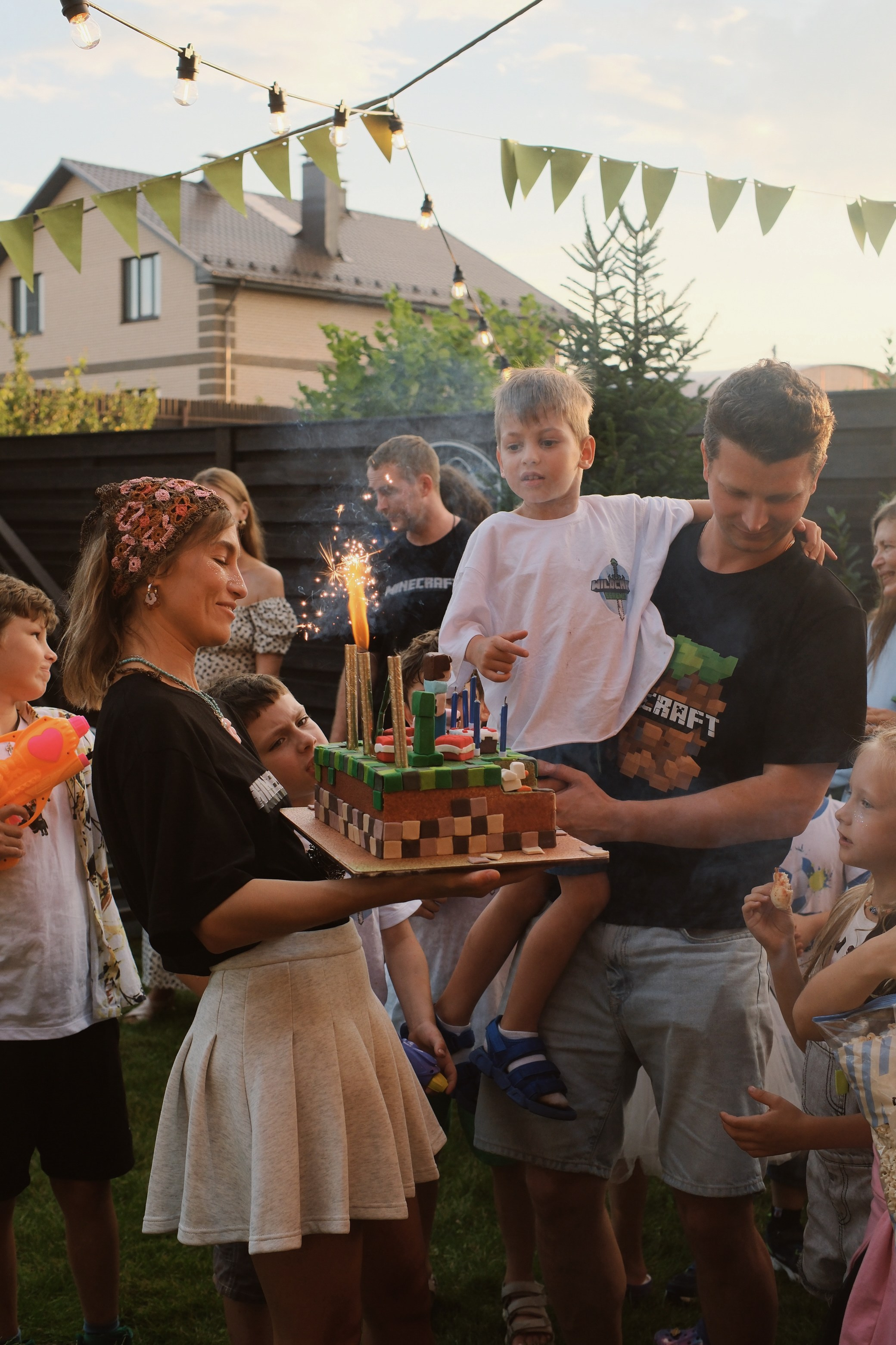 День Рождение в стиле майнкрафт. ФОТОГРАФ ssbelova