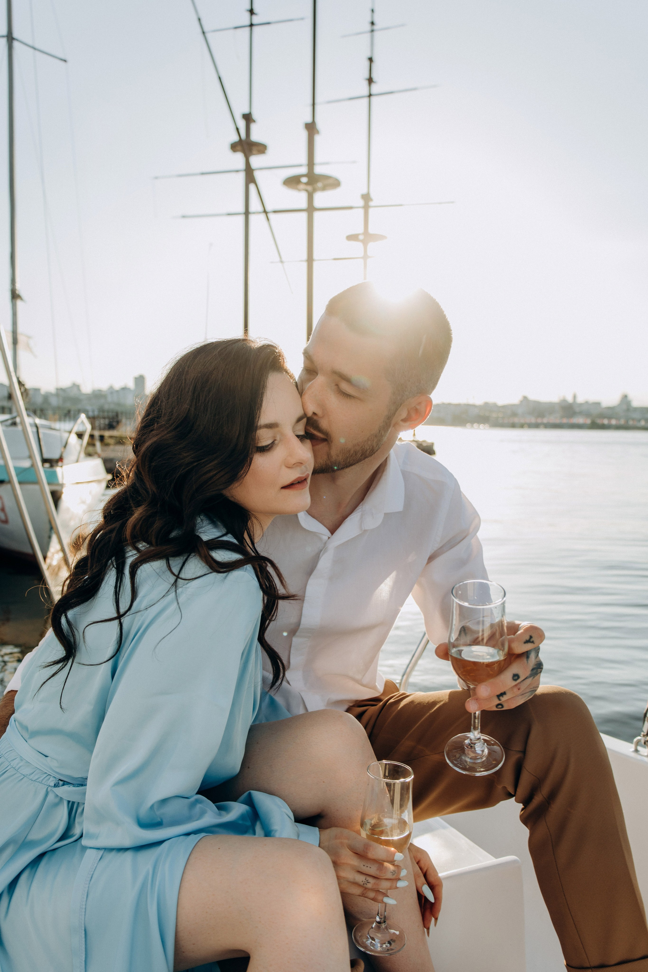 Катя, Максим, яхта. Портретный и семейный фотограф в Воронеже Ксения Ремизова