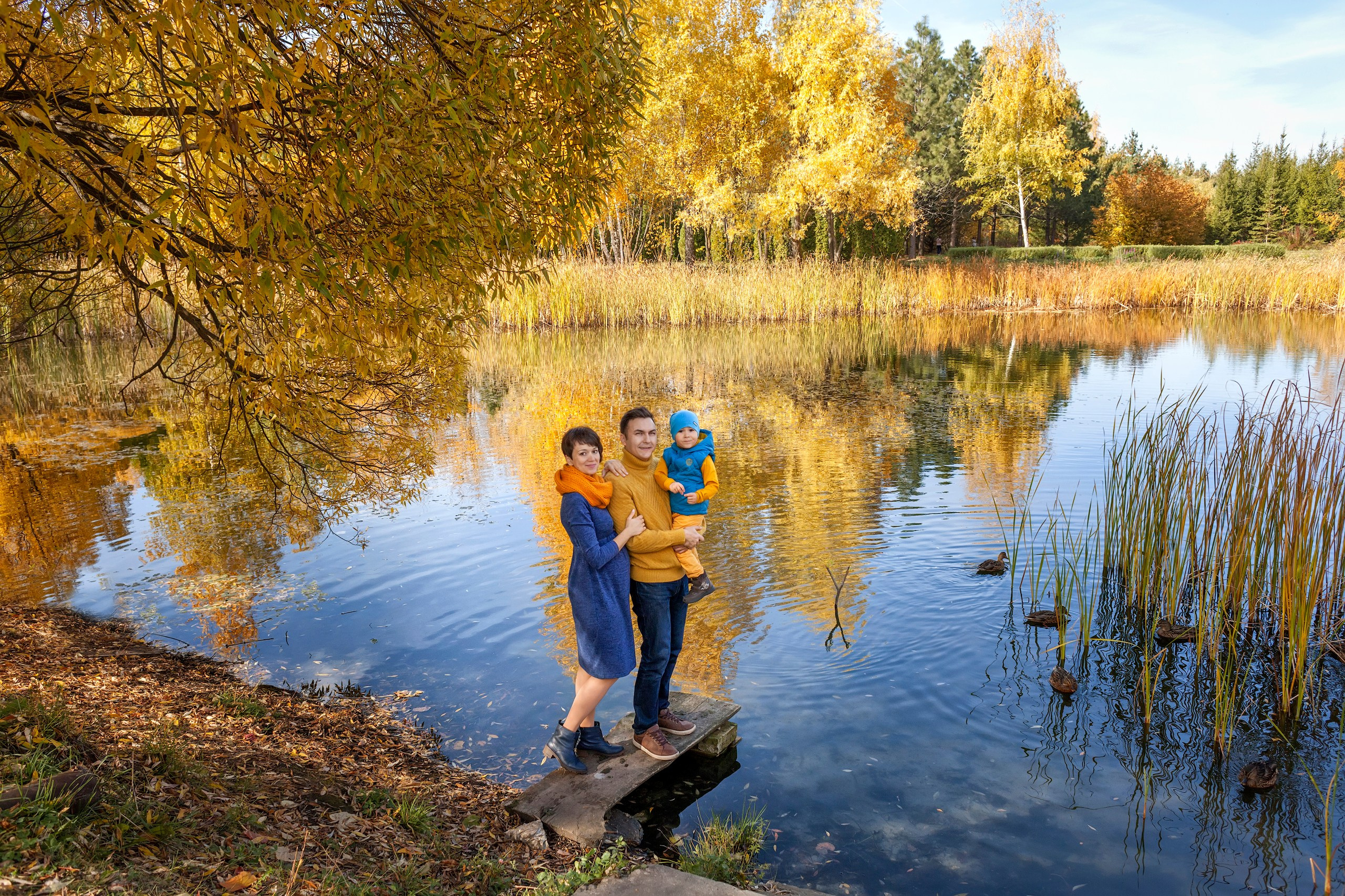 Ульяновский дендрарий осенью - фотограф Янкаускене Наталья