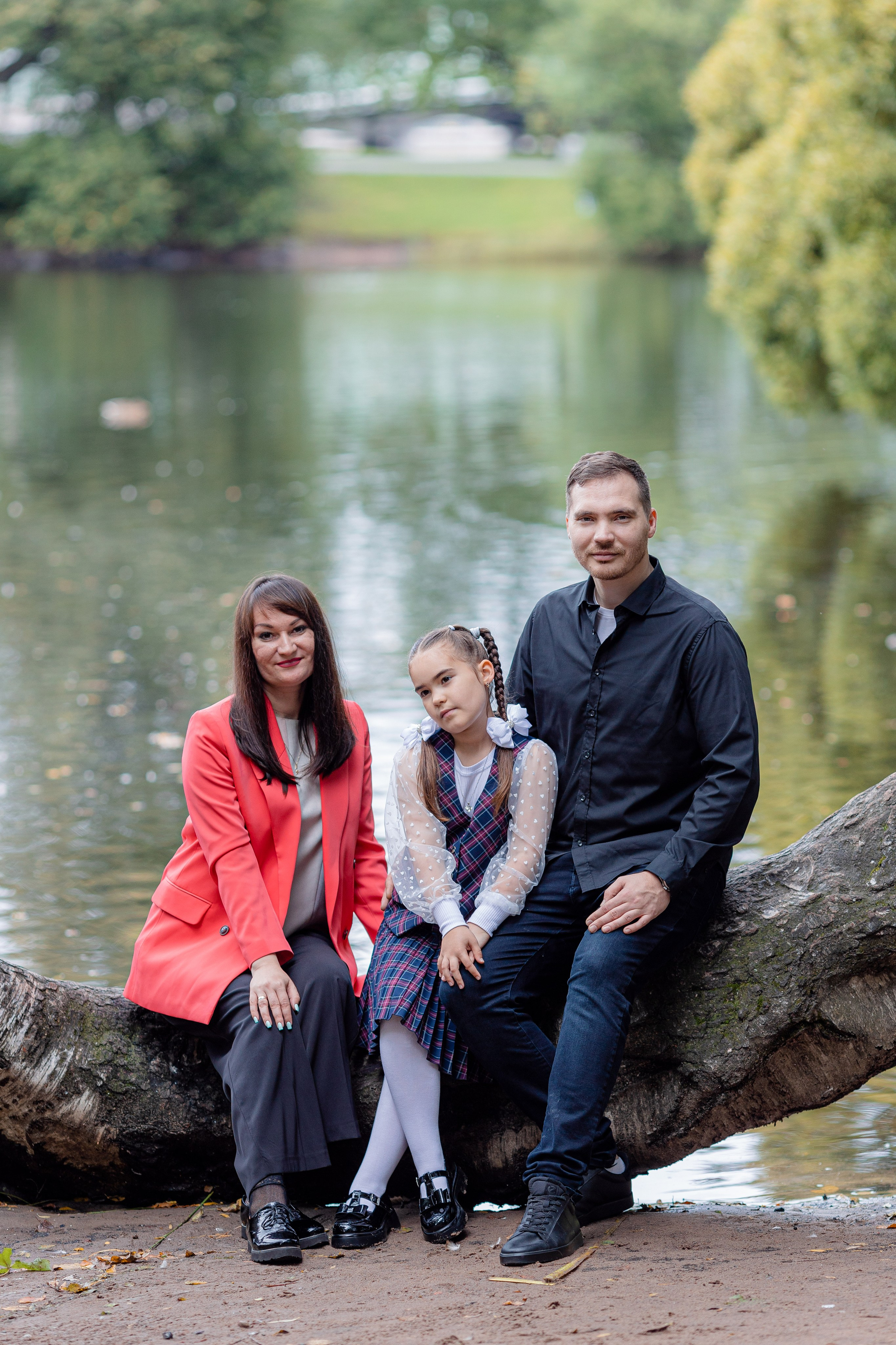 Семейная фотосессия 1-го сентября. Ирина Носова - семейный и детский фотограф