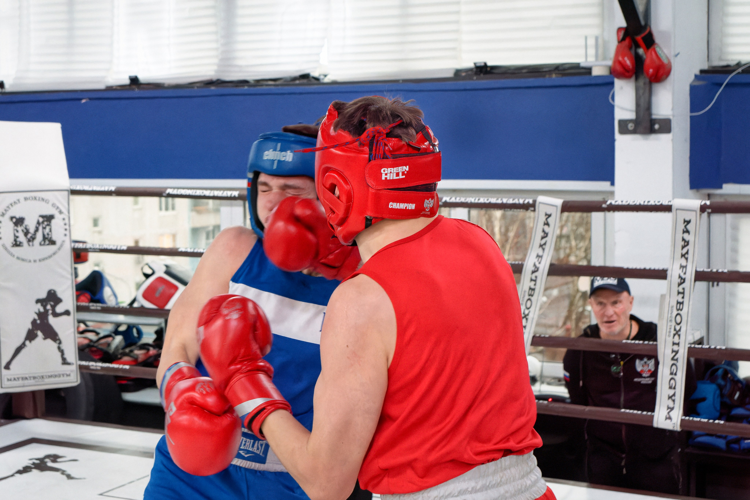 «Открытый ринг» в школе бокса Сергея Майфата. Зеленоград, 12.11.2023 г. Фотограф Никифоров-Гордеев Сергей. Москва и МО
