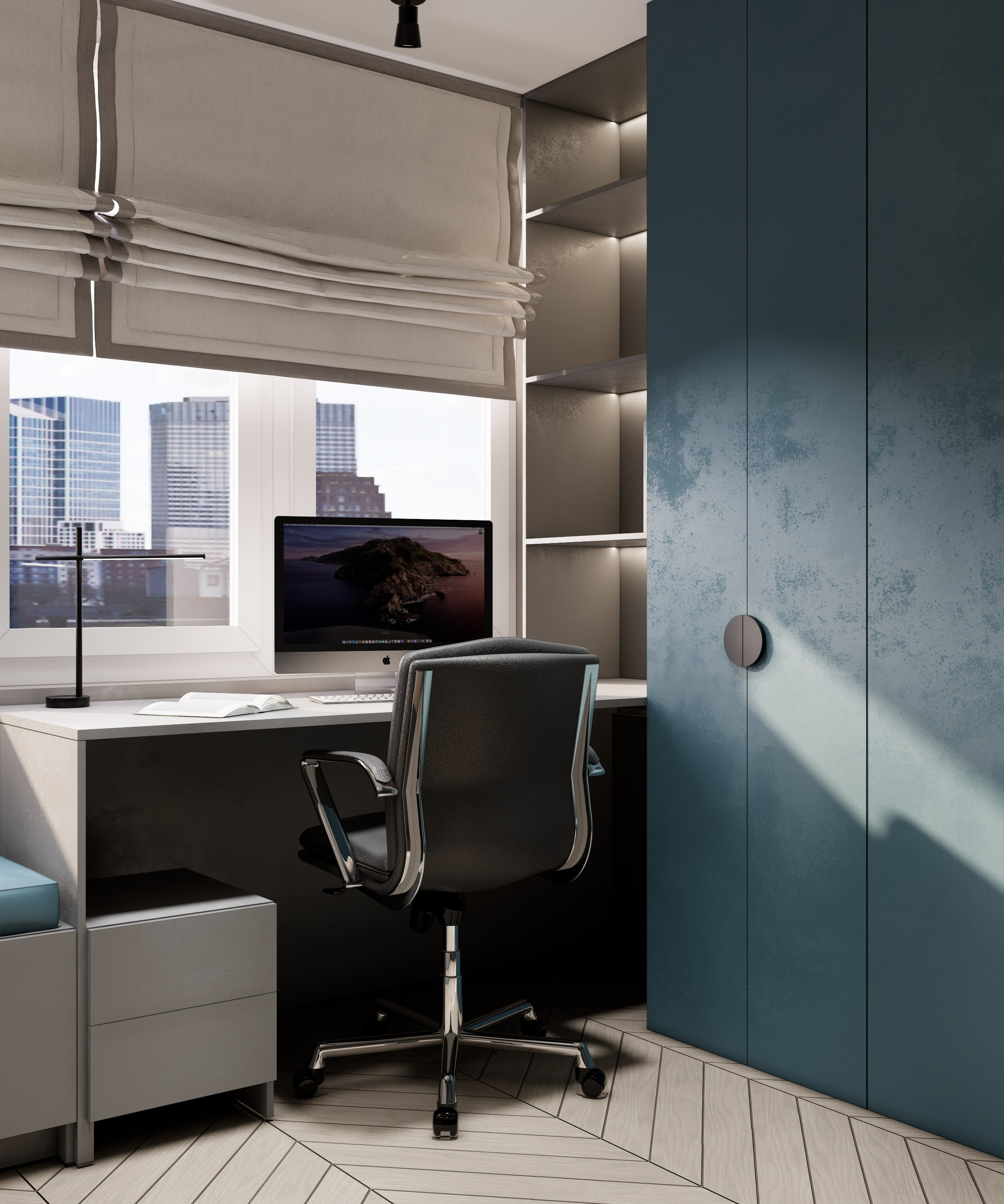 Нижегородская, 55 м². Главная