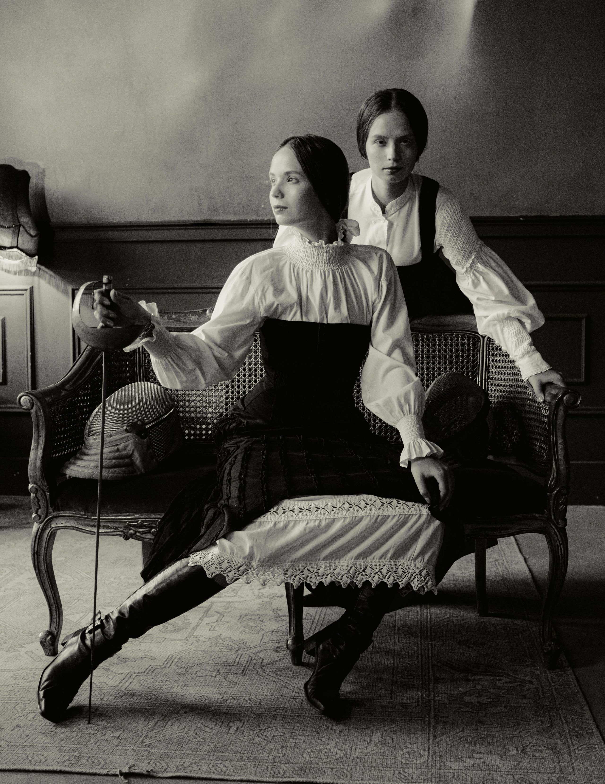 Fencers. Фотограф и Стилист в Санкт-Петербурге Алеся Хомиченок и Игорь Гарин