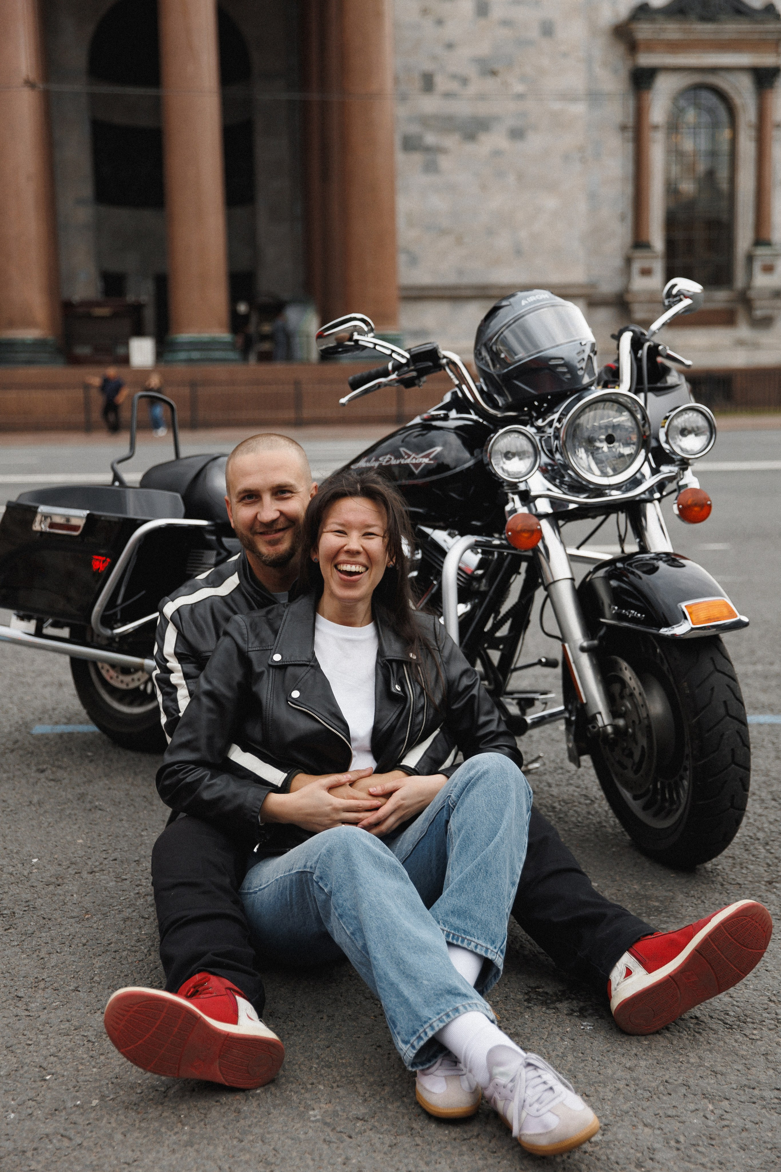 Настя и Никита, мотофотосет. Wedding photographer in St. Petersburg, Europe and Israel Anna Agafon