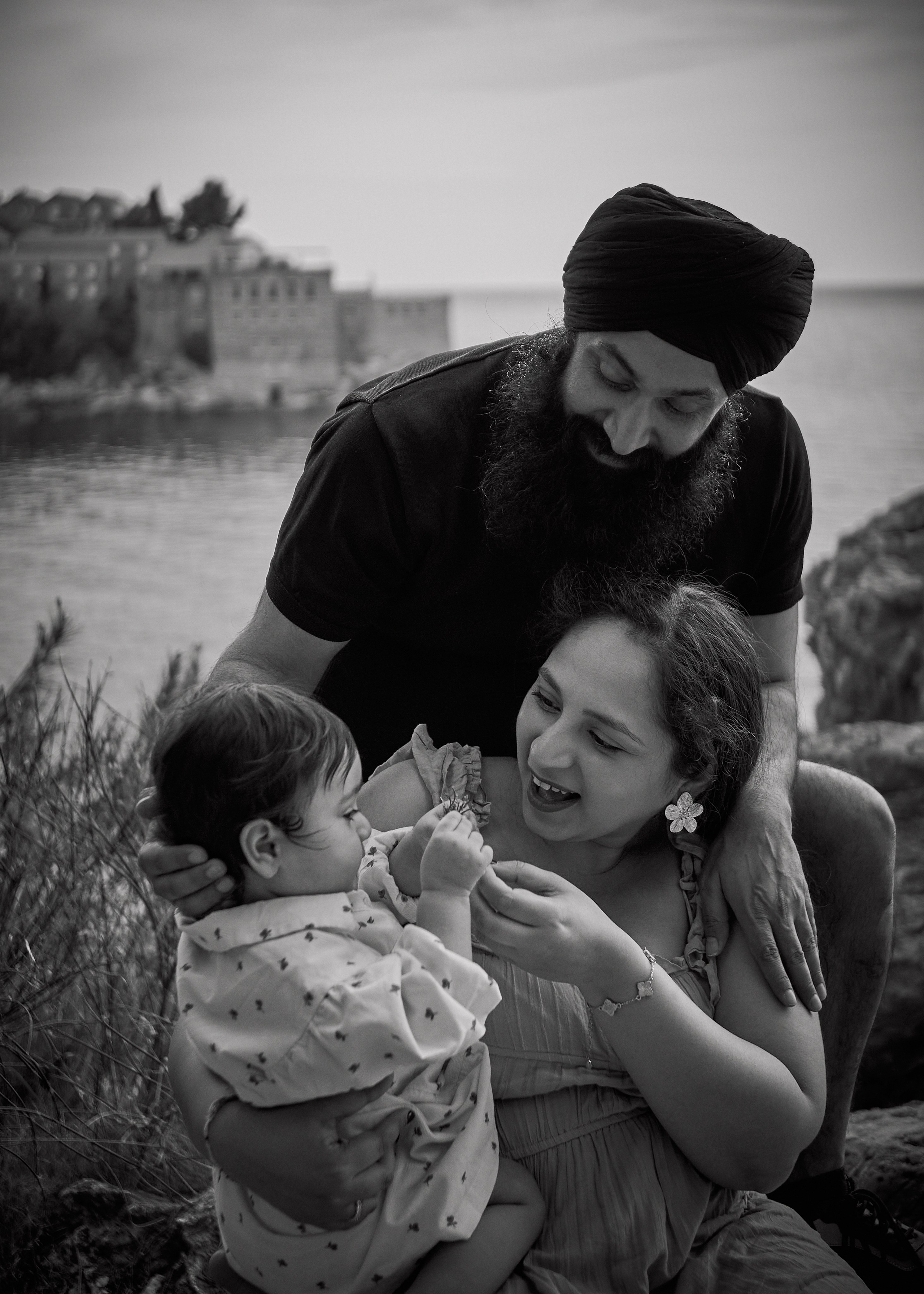 Фотограф в Черногории | Семейная фотосессия в Милочере и Свети Стефане