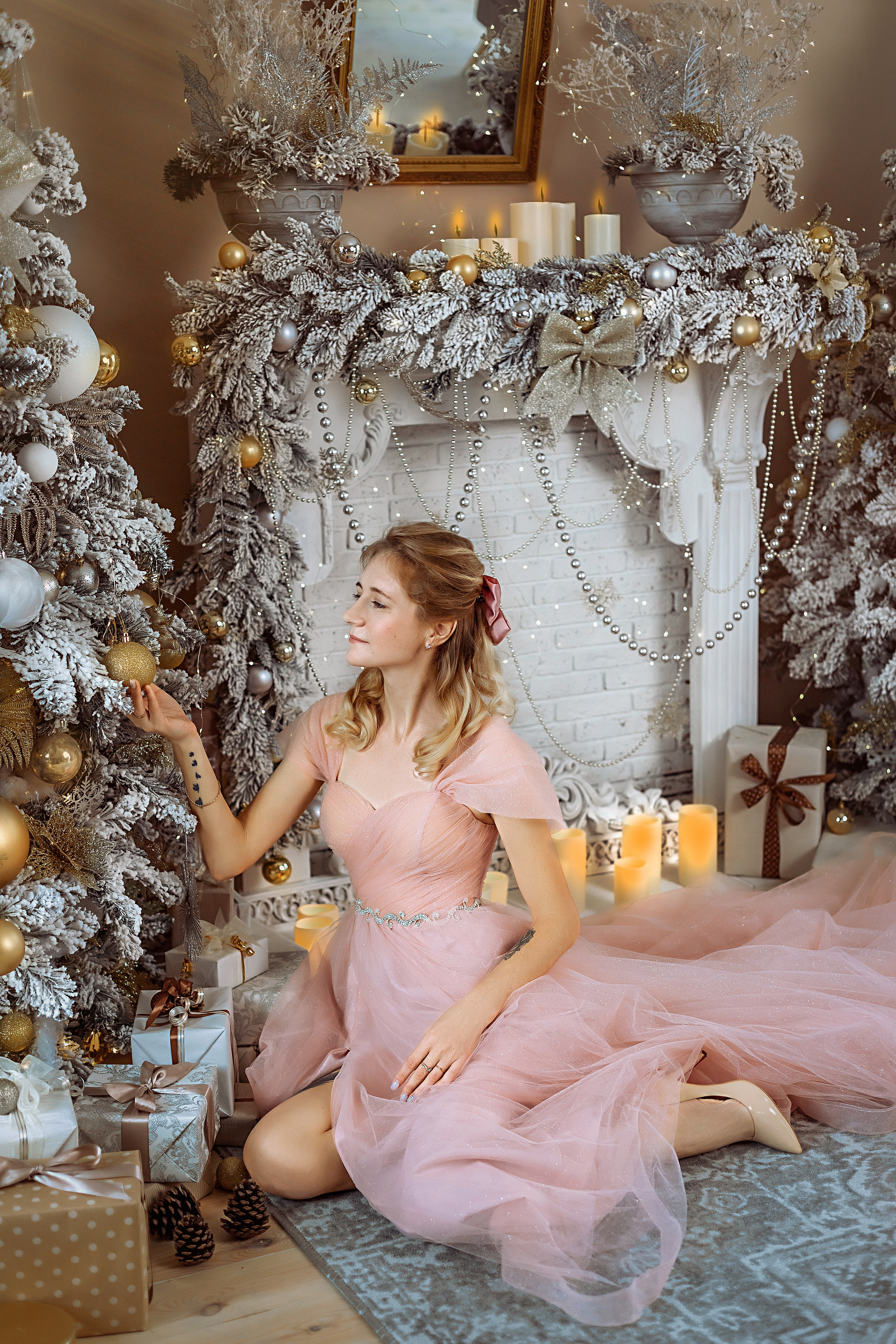 Ильина и Марк НГ2022. Семейный и детский фотограф в Крыму Екатерина Швец