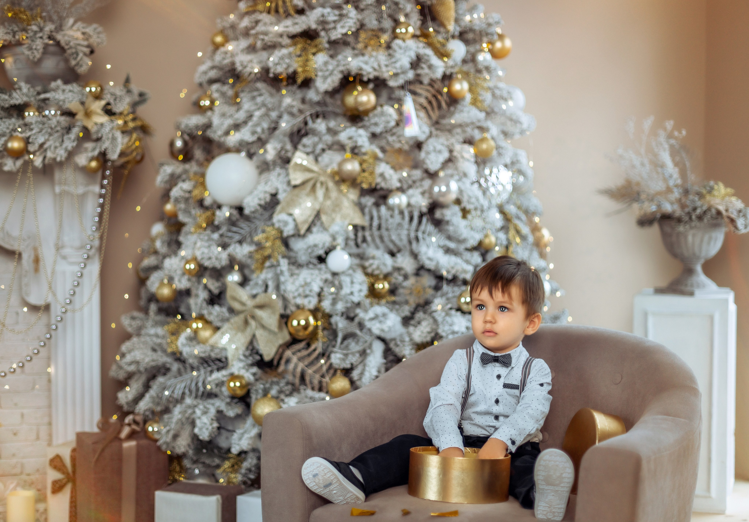 Ильина и Марк НГ2022. Семейный и детский фотограф в Крыму Екатерина Швец