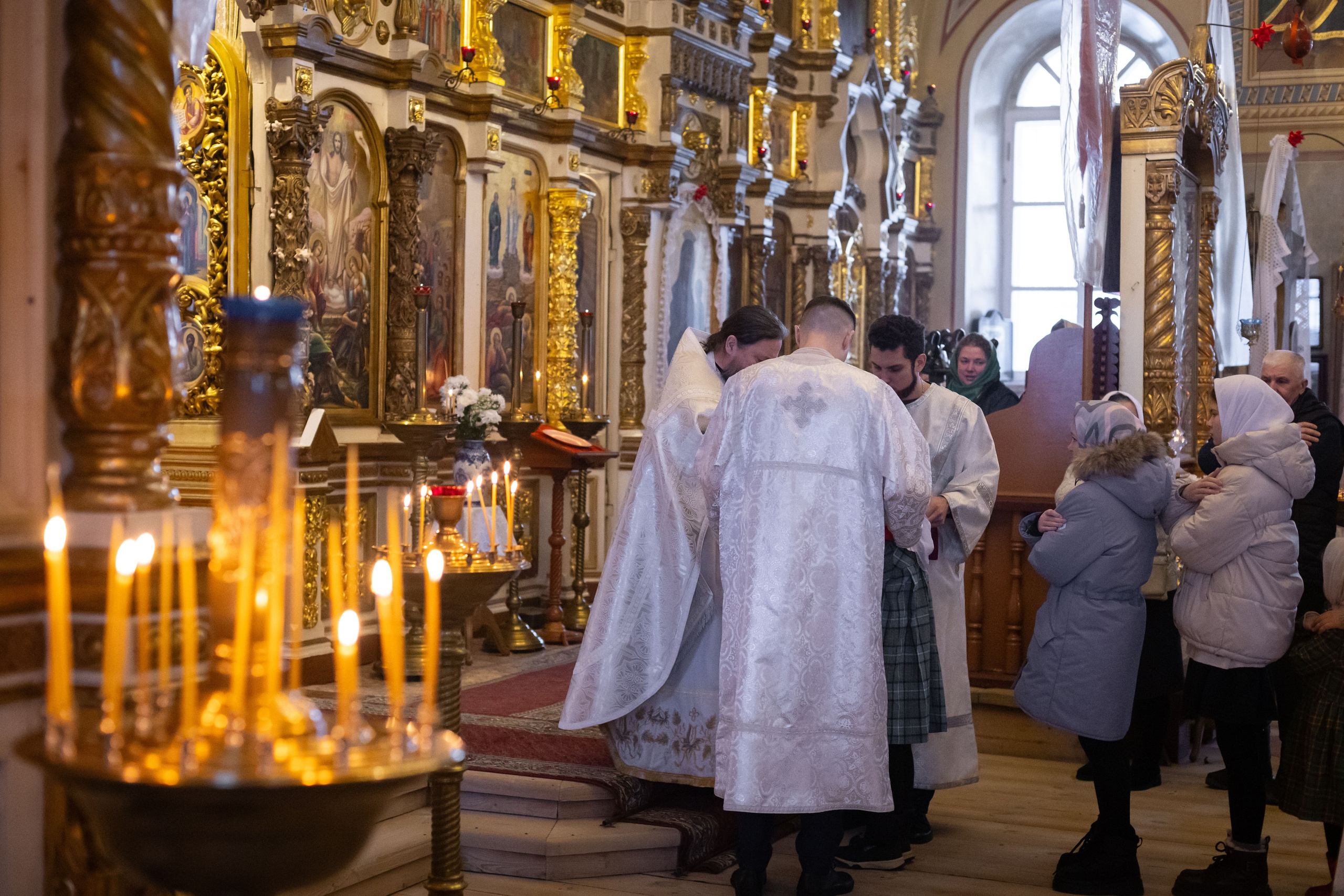 Крещение. Утренняя. Семейный и детский фотограф Анна Петракова