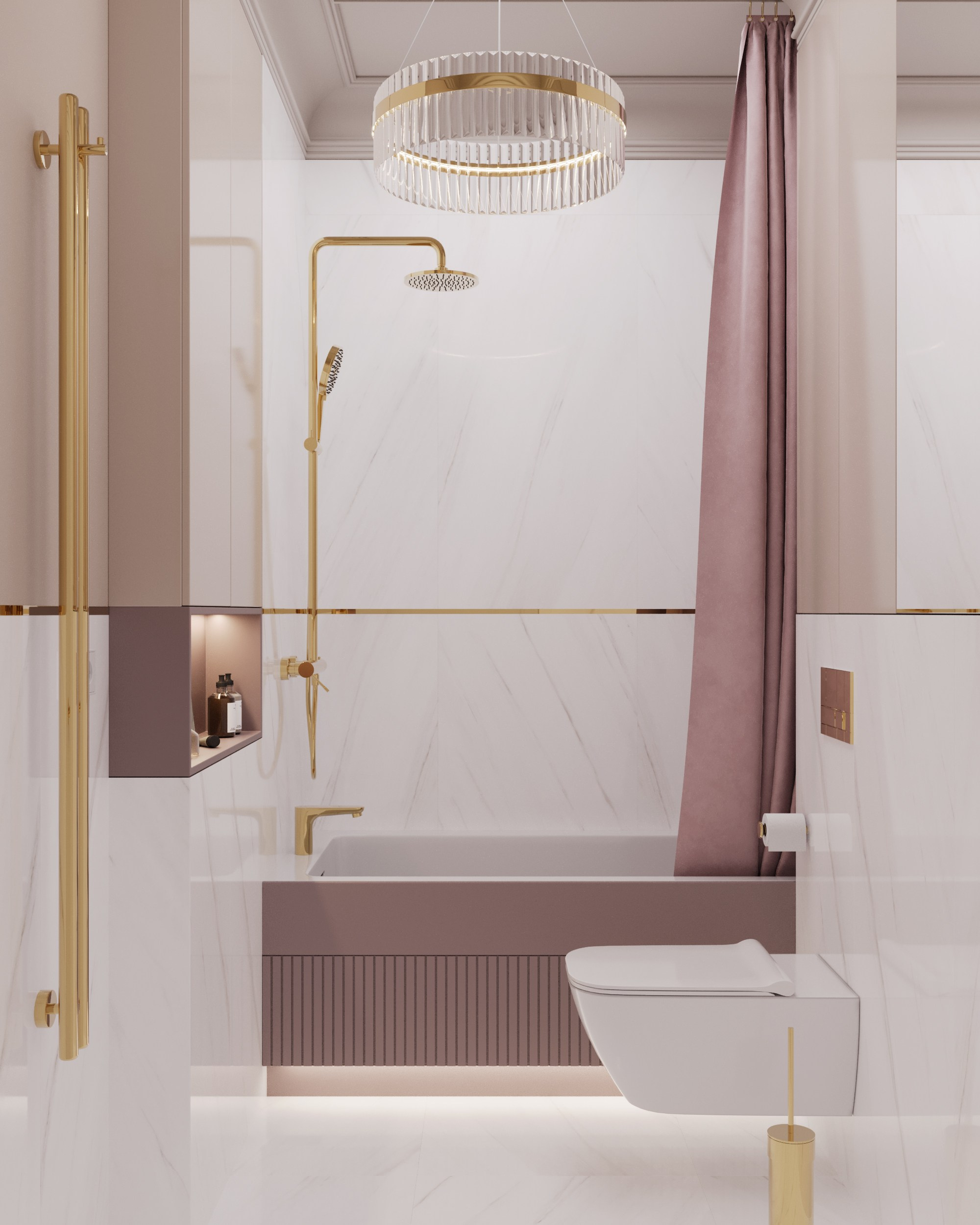 Неоклассика — квартира студия