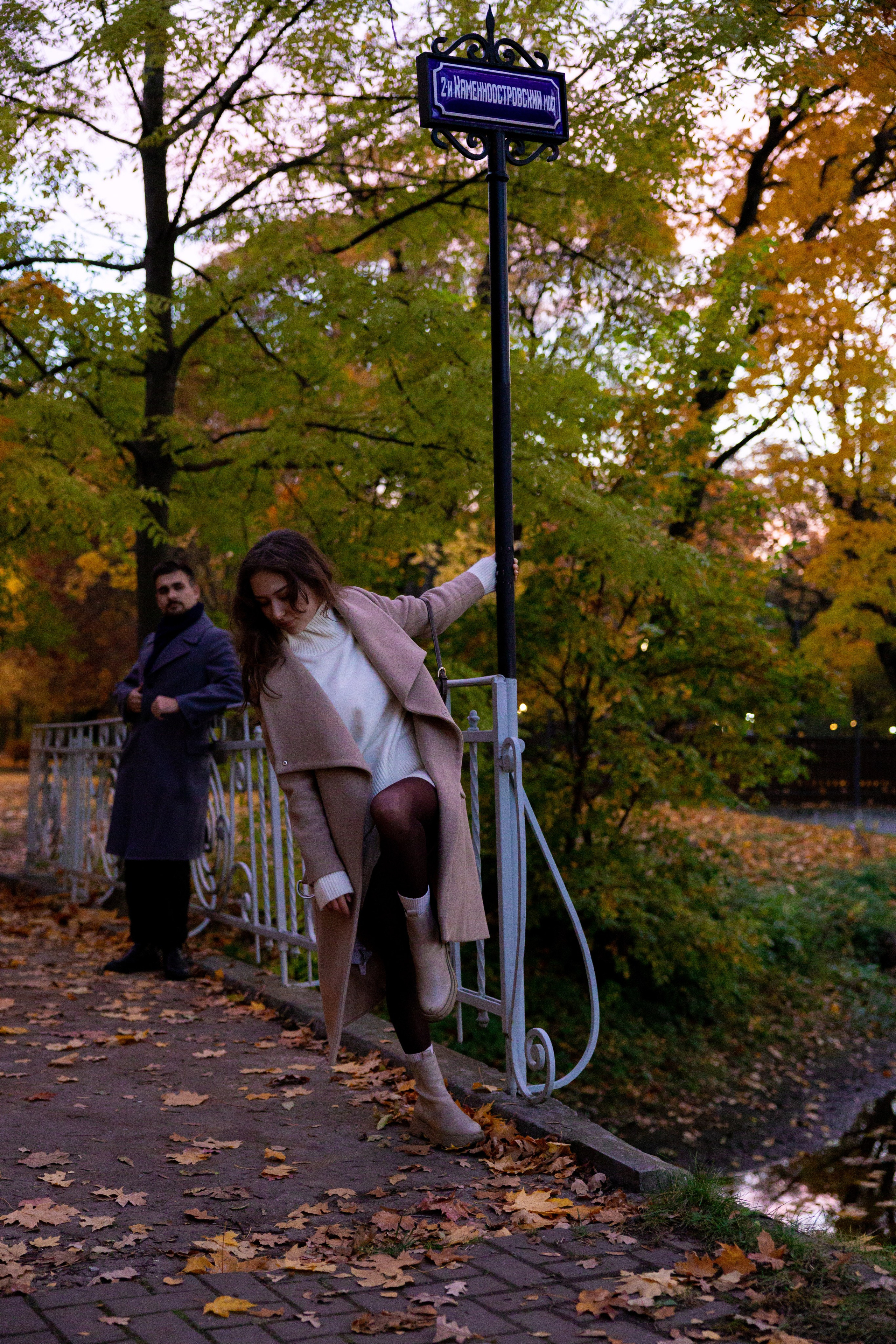 Прогулка по парку. Питерский фотограф