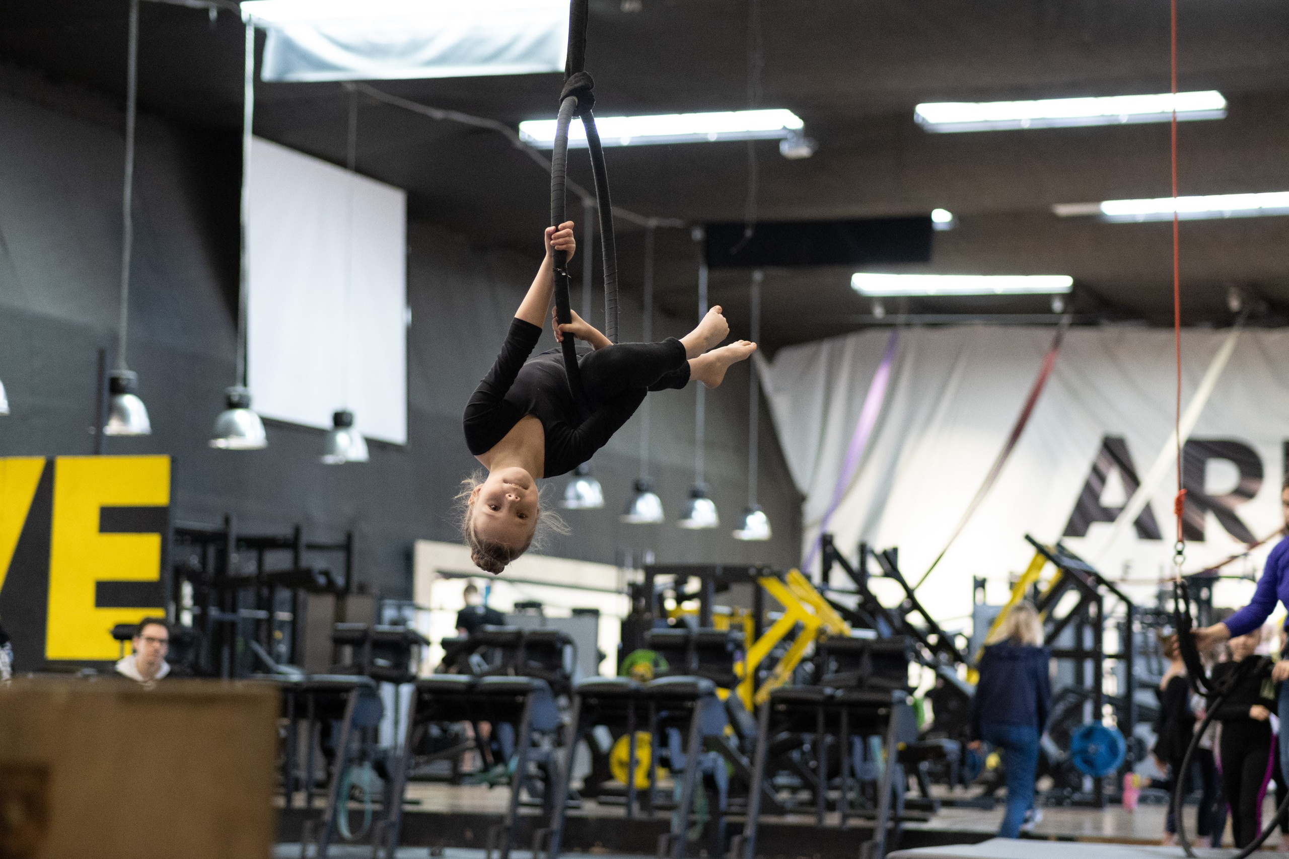 Внутриклубные соревнования по воздушной гимнастике 02.04.23