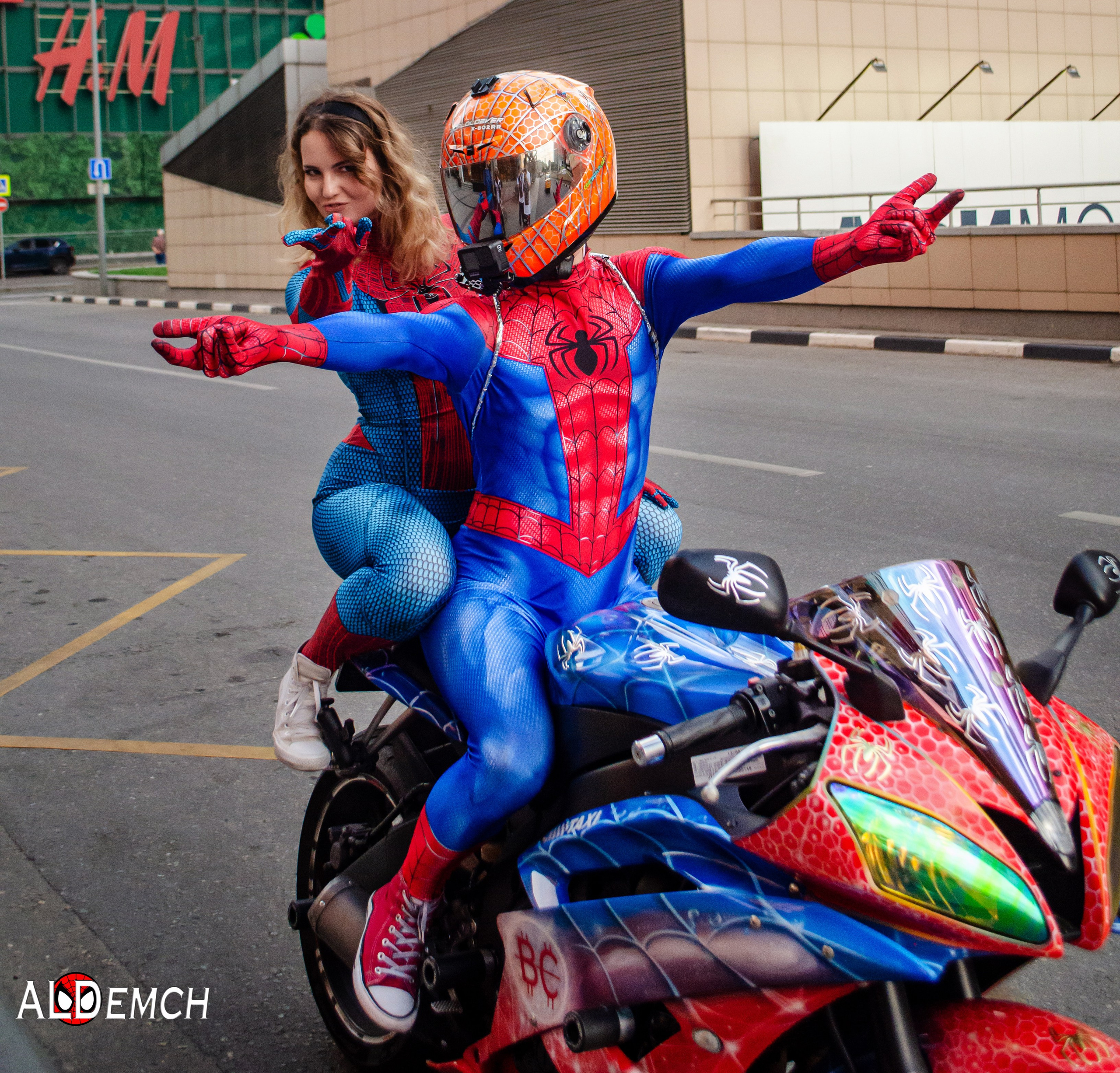 Фотосессия на Дне рождения Человека-Паука в Москве