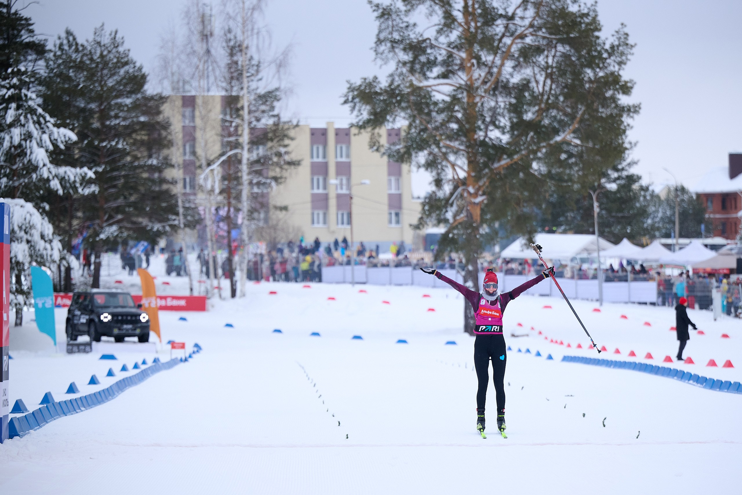 Биатлон. Чемпионат России — 2024/2025, 3-й этап, Ижевск. Ижевская винтовка. Спортивный репортажный фотограф в Ижевске Сергей Мерзляков