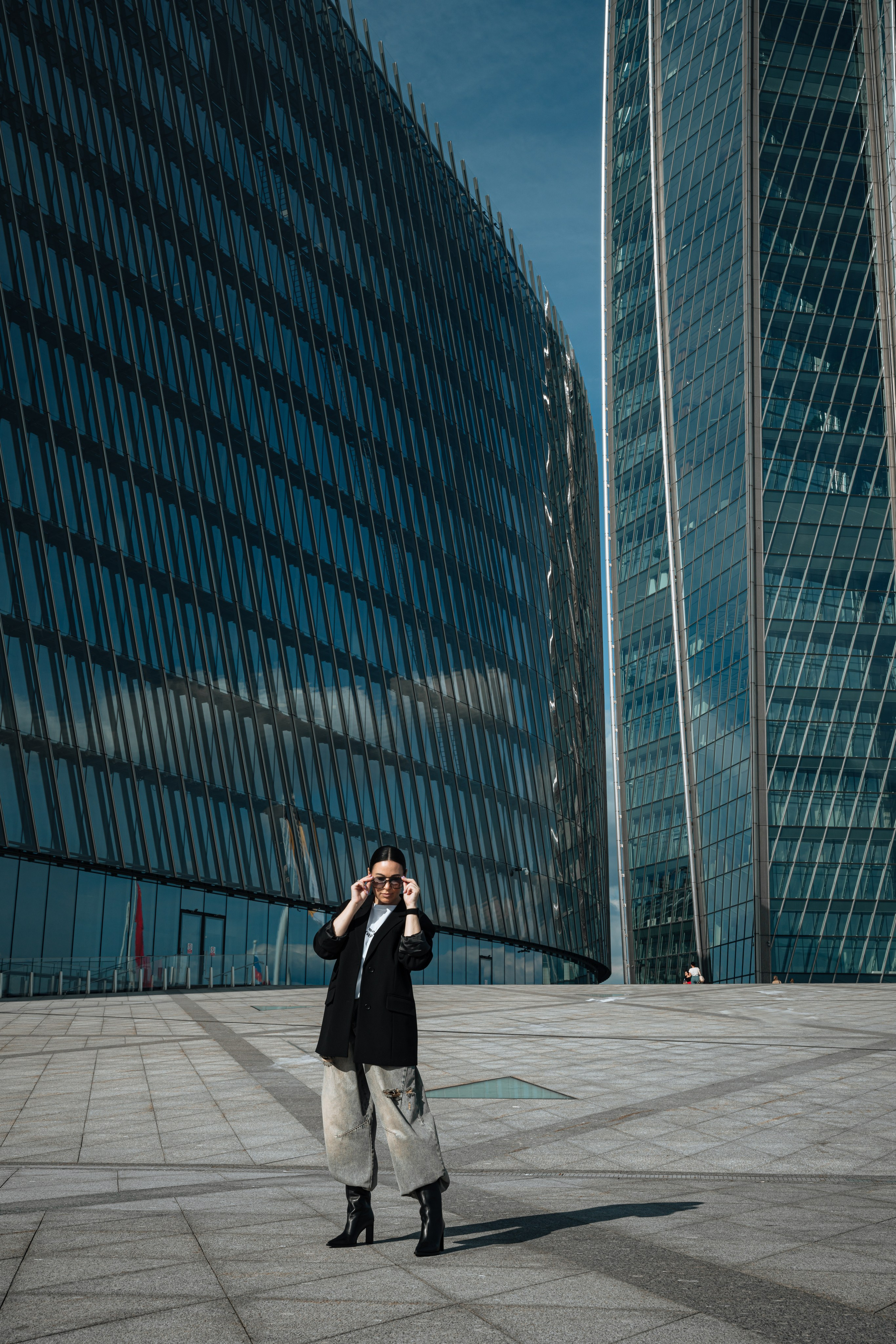 Елена. Лахта центр. Портретный фотограф в Санкт-Петербурге Дмитриева Наталия