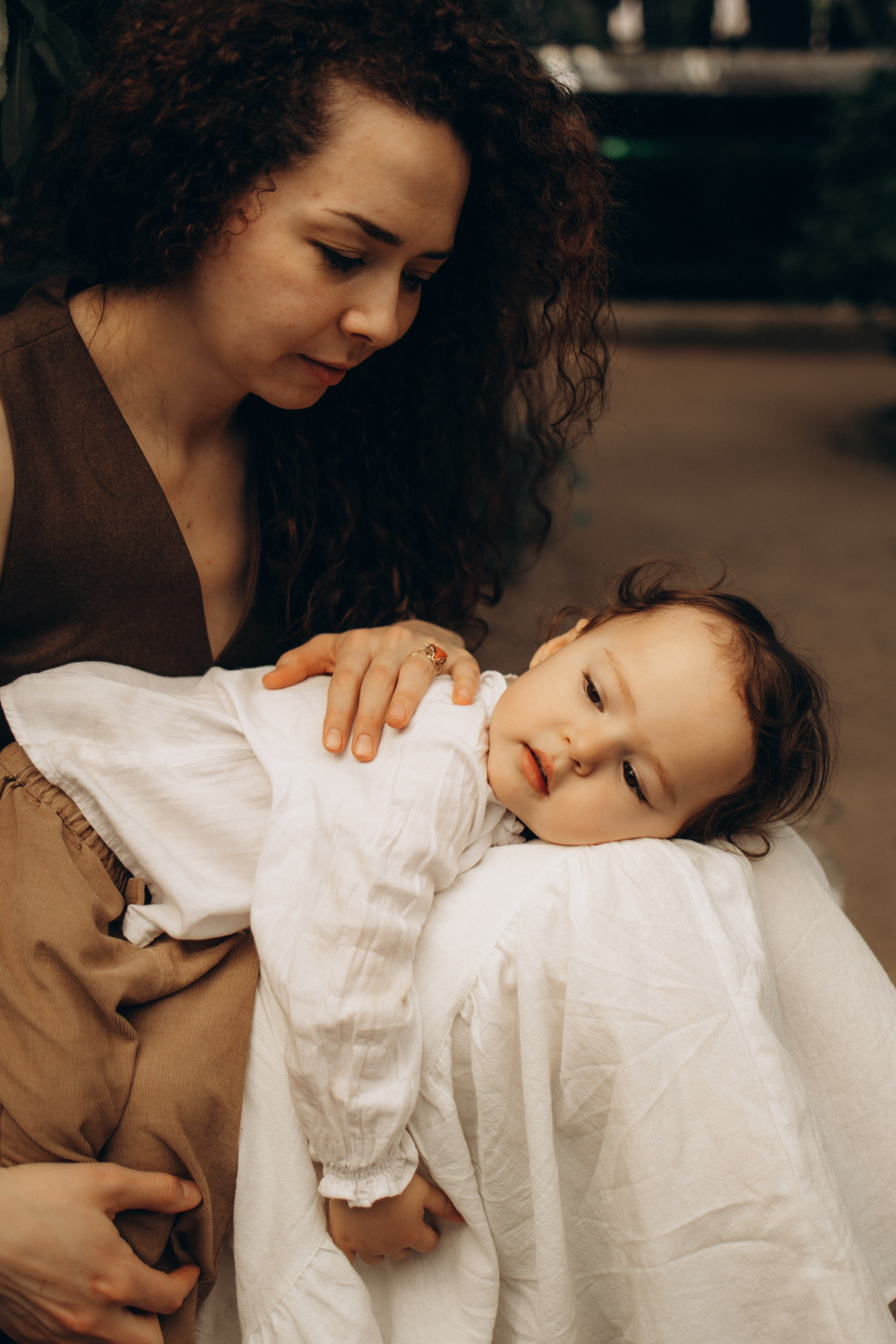 Прогулка по оранжерее. Семейный фотограф в Москве Ксения Аганина