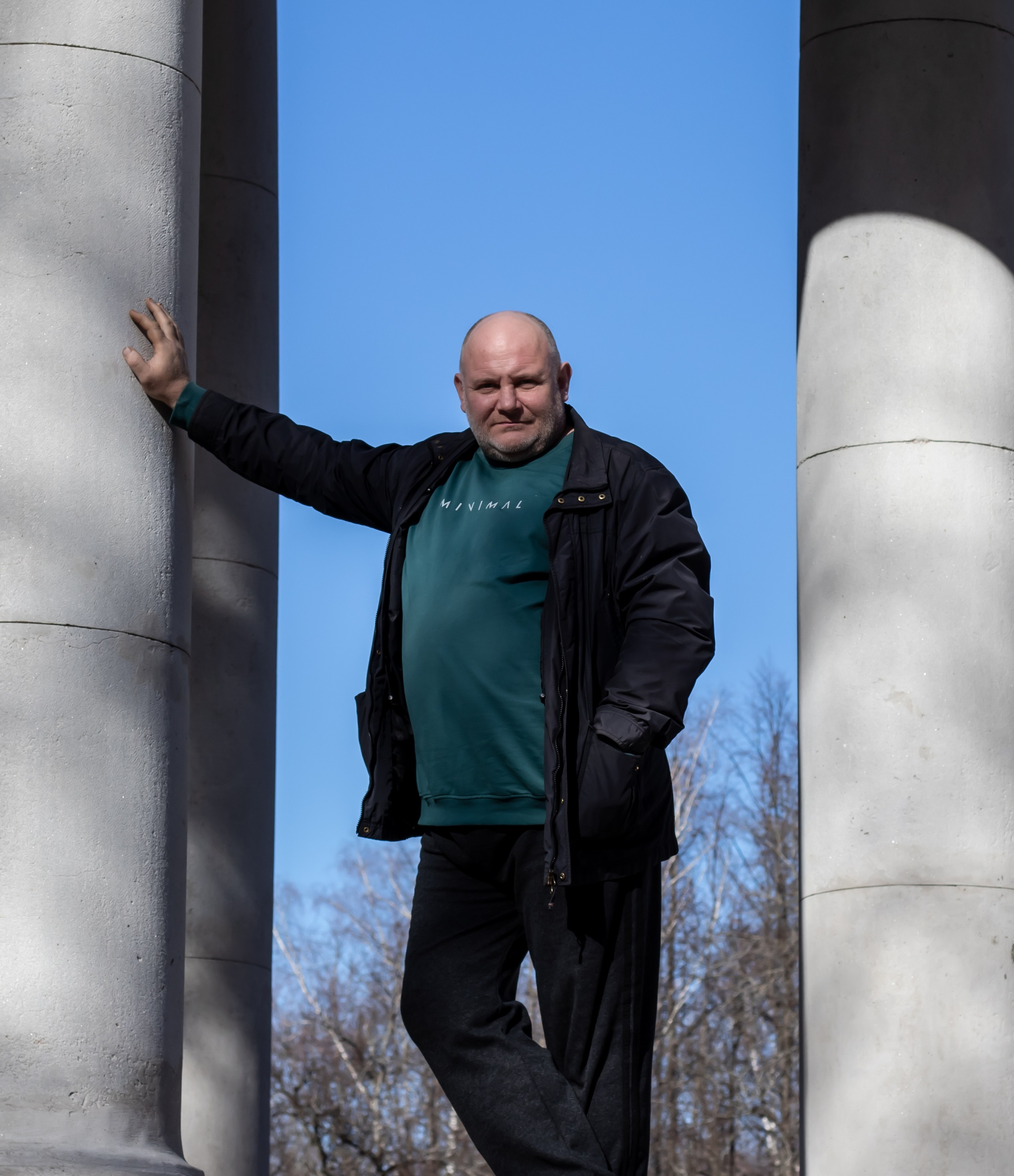 Фотосессия в Усадьбе Архангельское Красногорск мужской деловой портрет