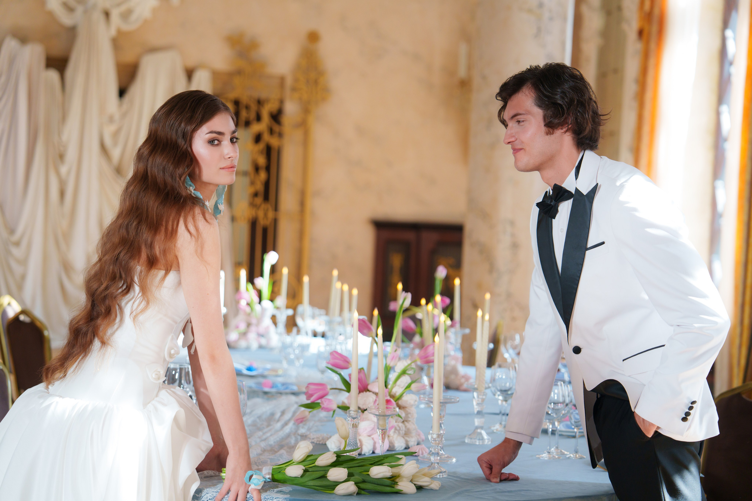 Илья и Алена. Камерный ужин. Свадебный фотограф Москва