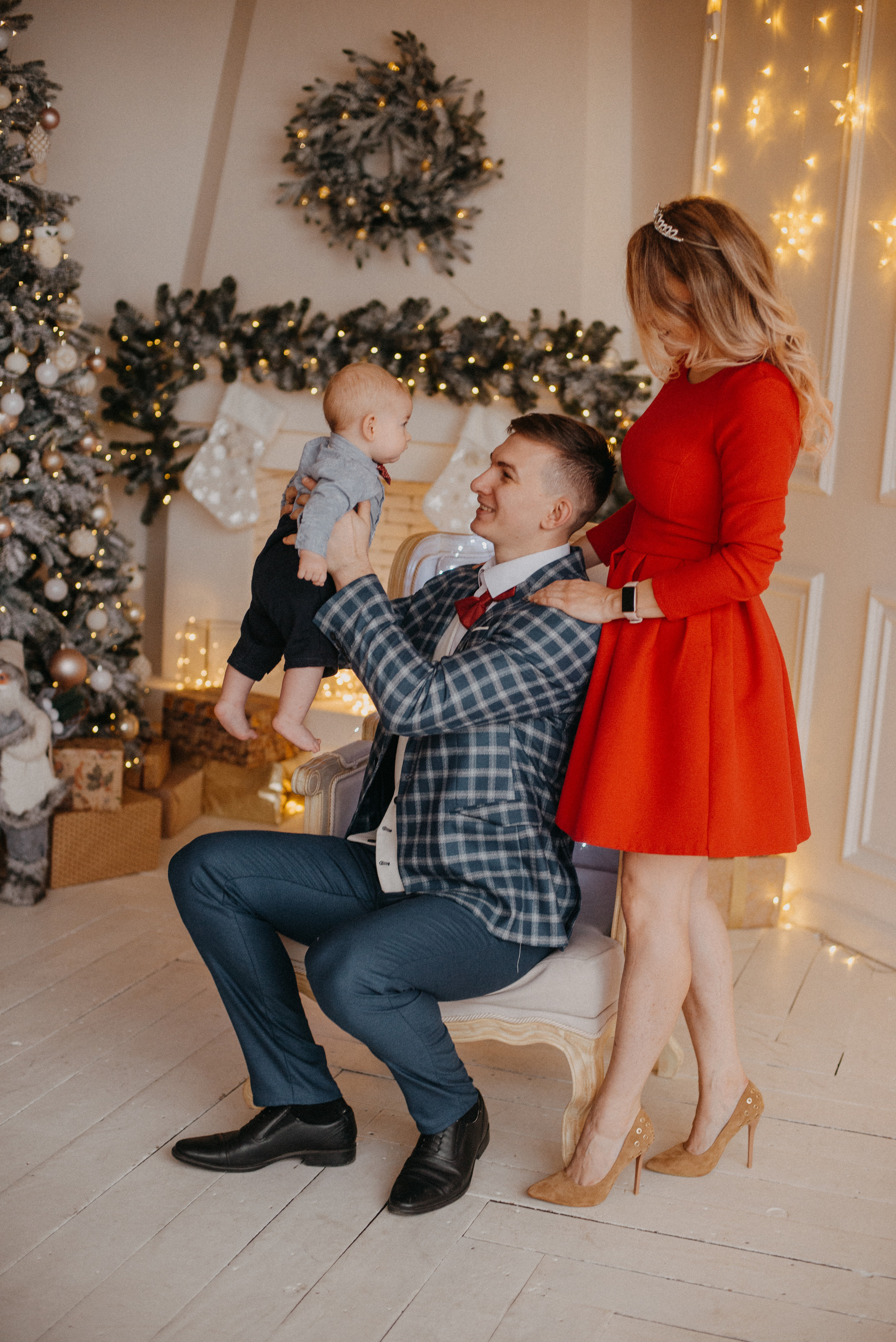 С новым годом, чудесные мои. Фотограф новорожденных Василиса Панькова