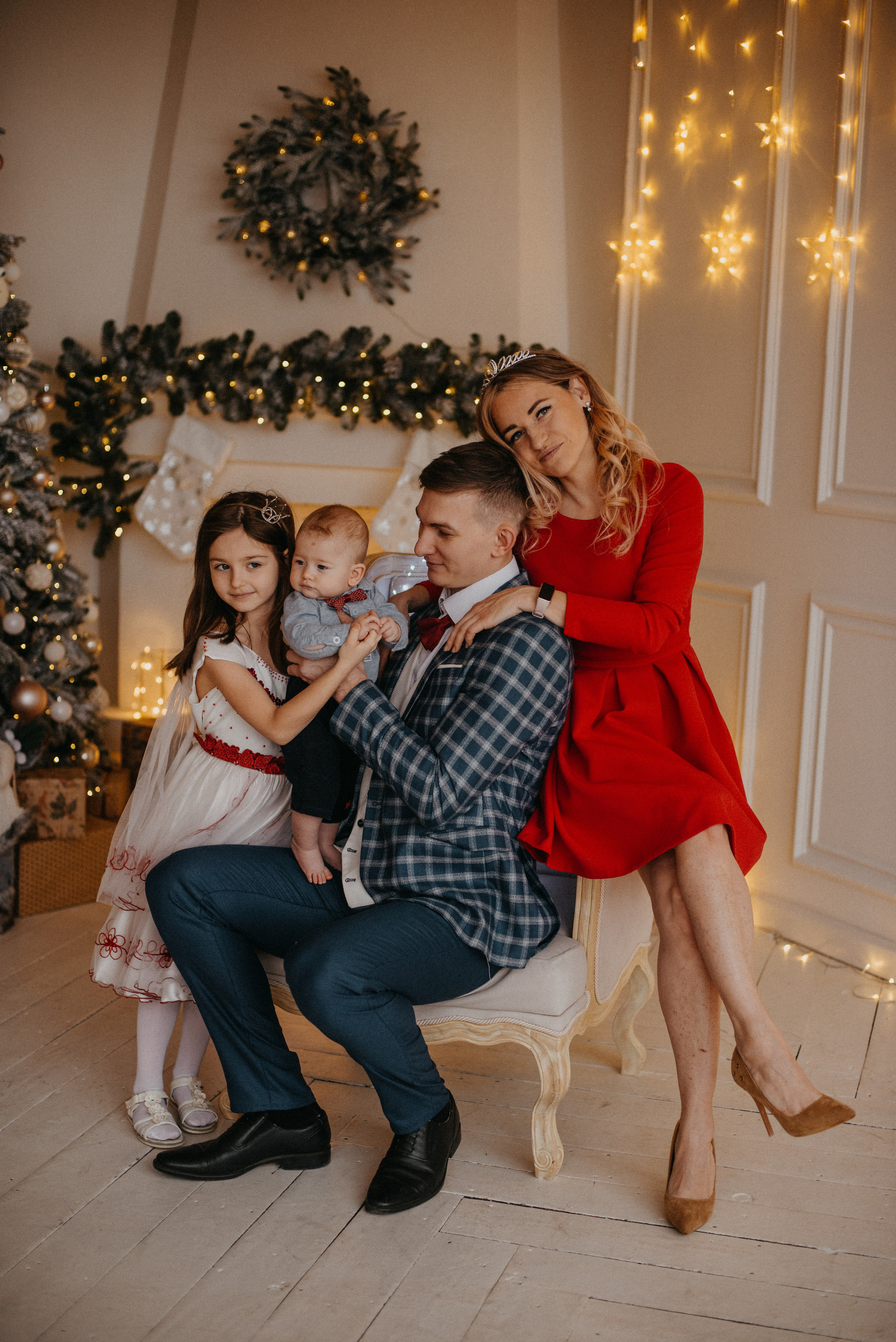 С новым годом, чудесные мои. Фотограф новорожденных Василиса Панькова