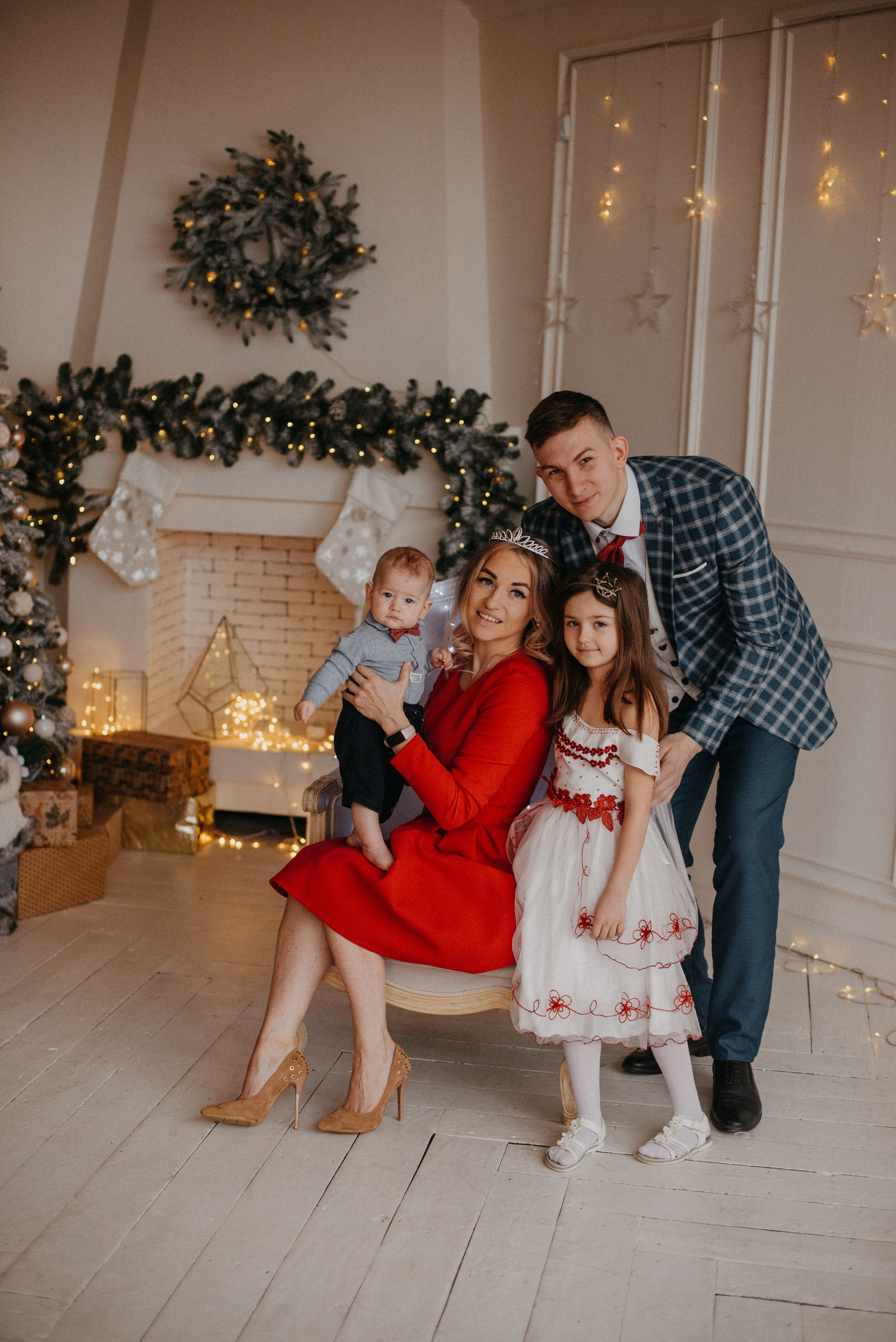 С новым годом, чудесные мои. Фотограф новорожденных Василиса Панькова