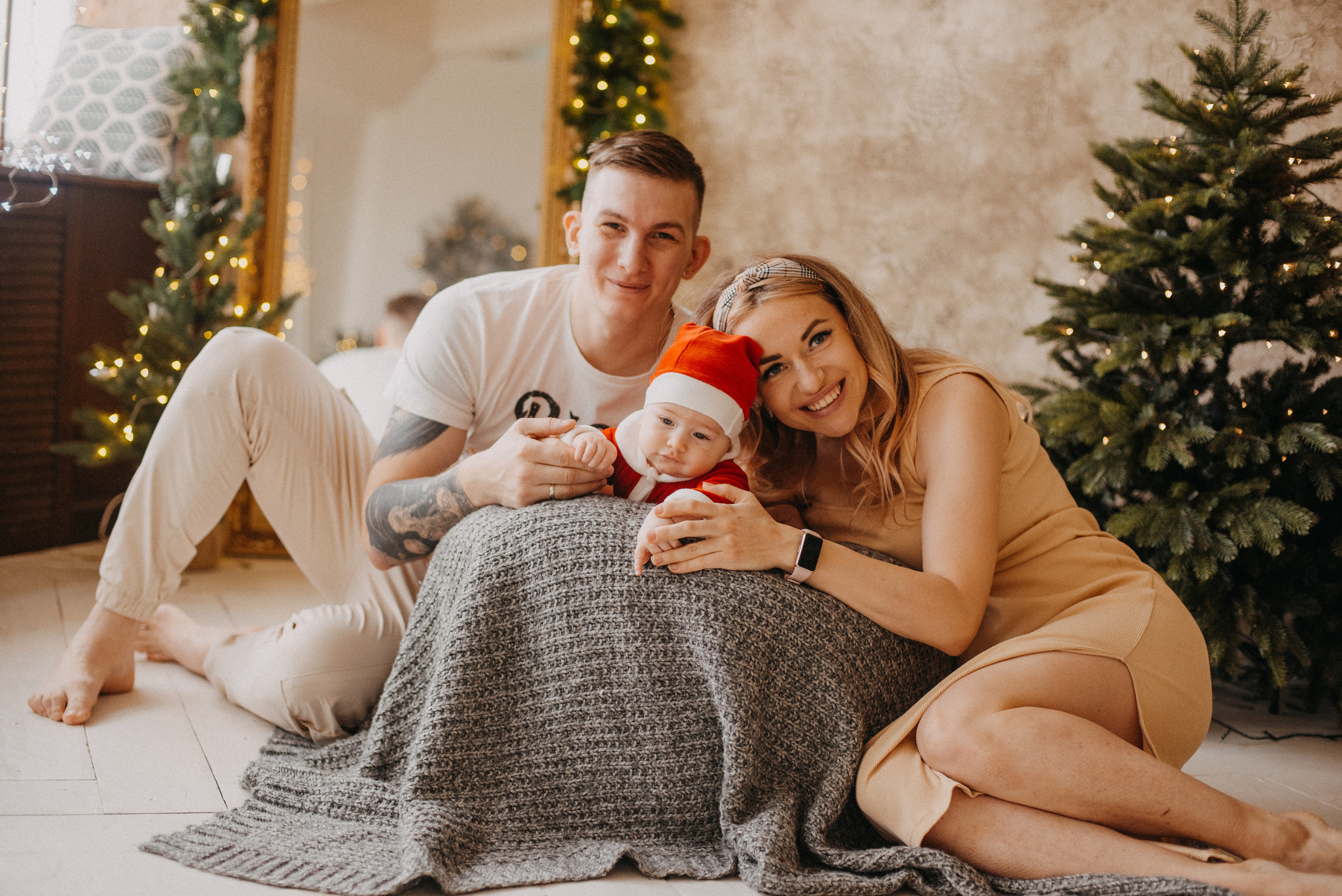 С новым годом, чудесные мои. Фотограф новорожденных Василиса Панькова