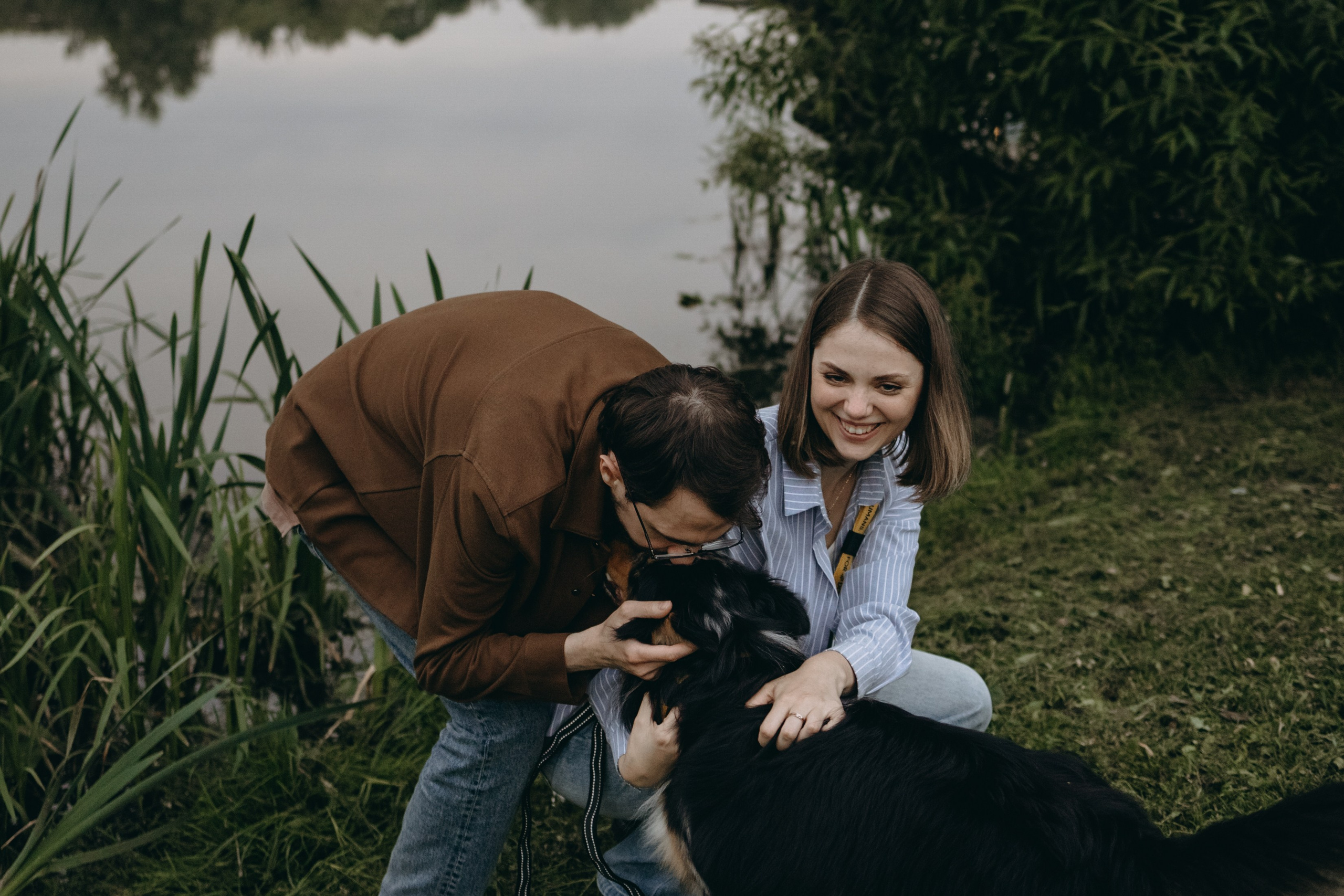 Настя, Никита и их Гром и Мяу. Фотограф — Анималист | Санкт-Петербург