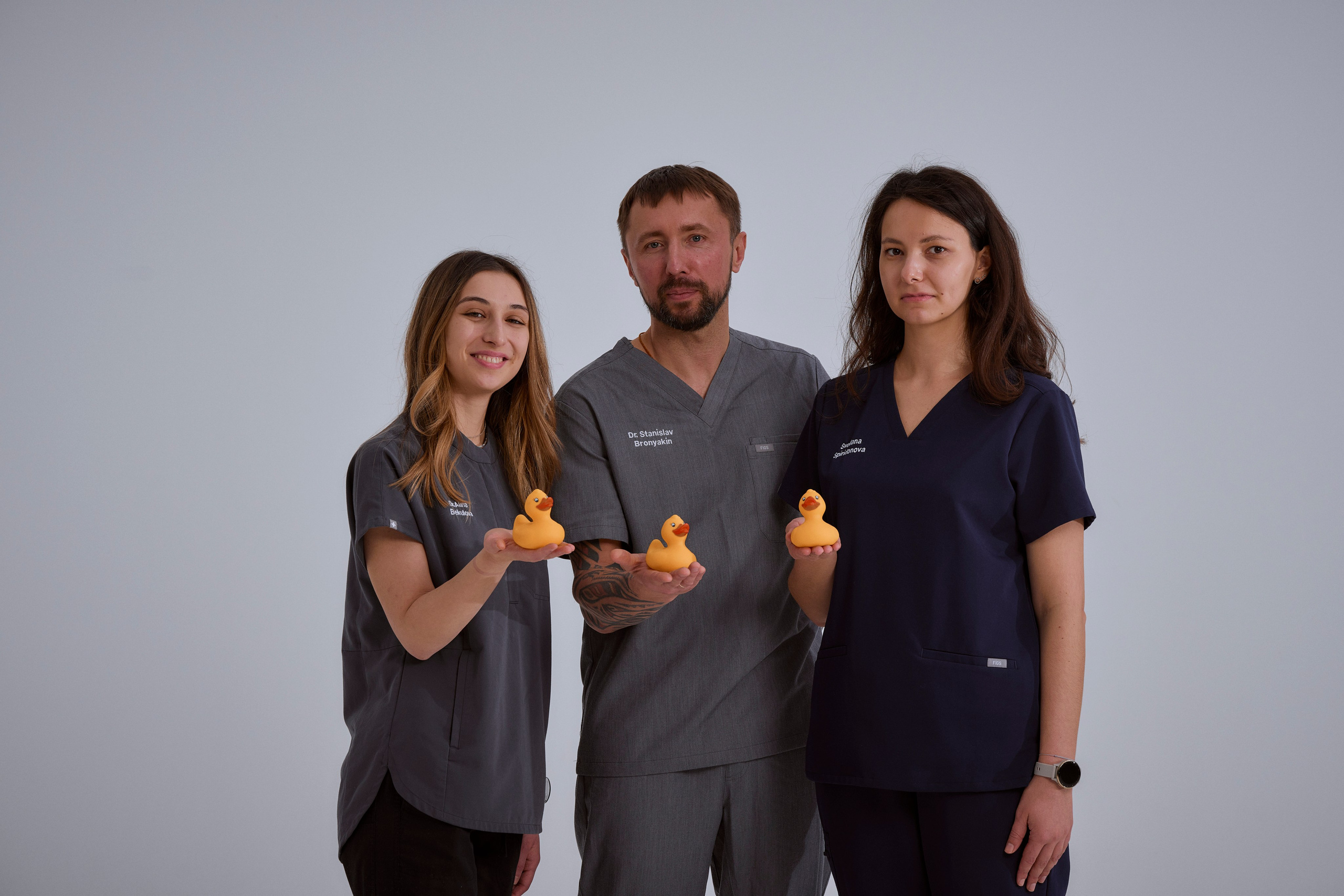 Съемка в студии. Фотограф