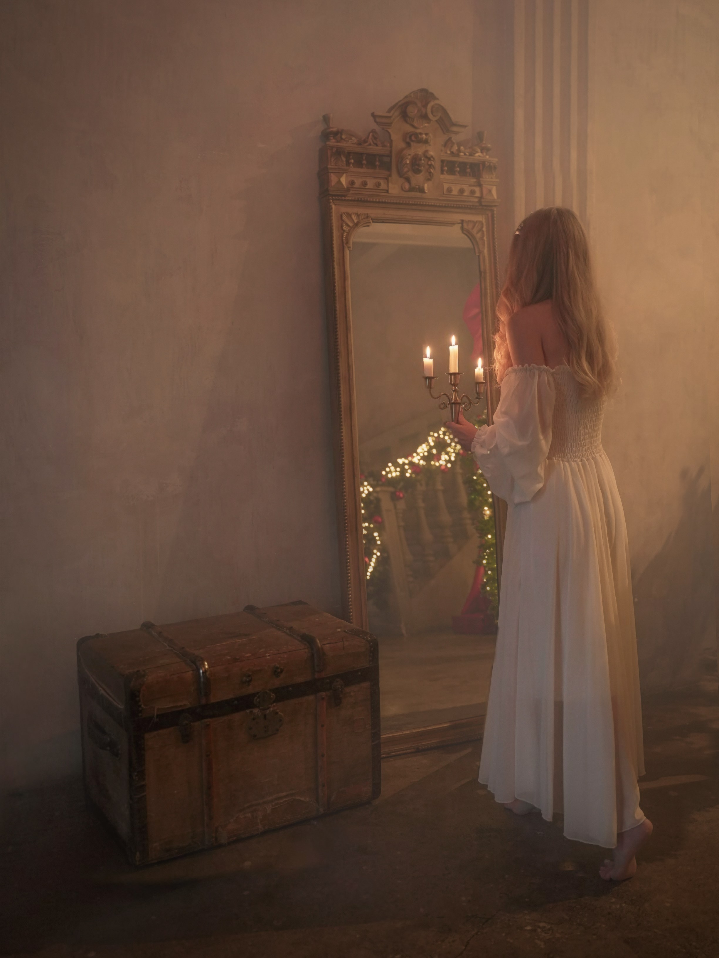 Святочные гадания. Александра Верминская | Винтажный фотограф Санкт-Петербург