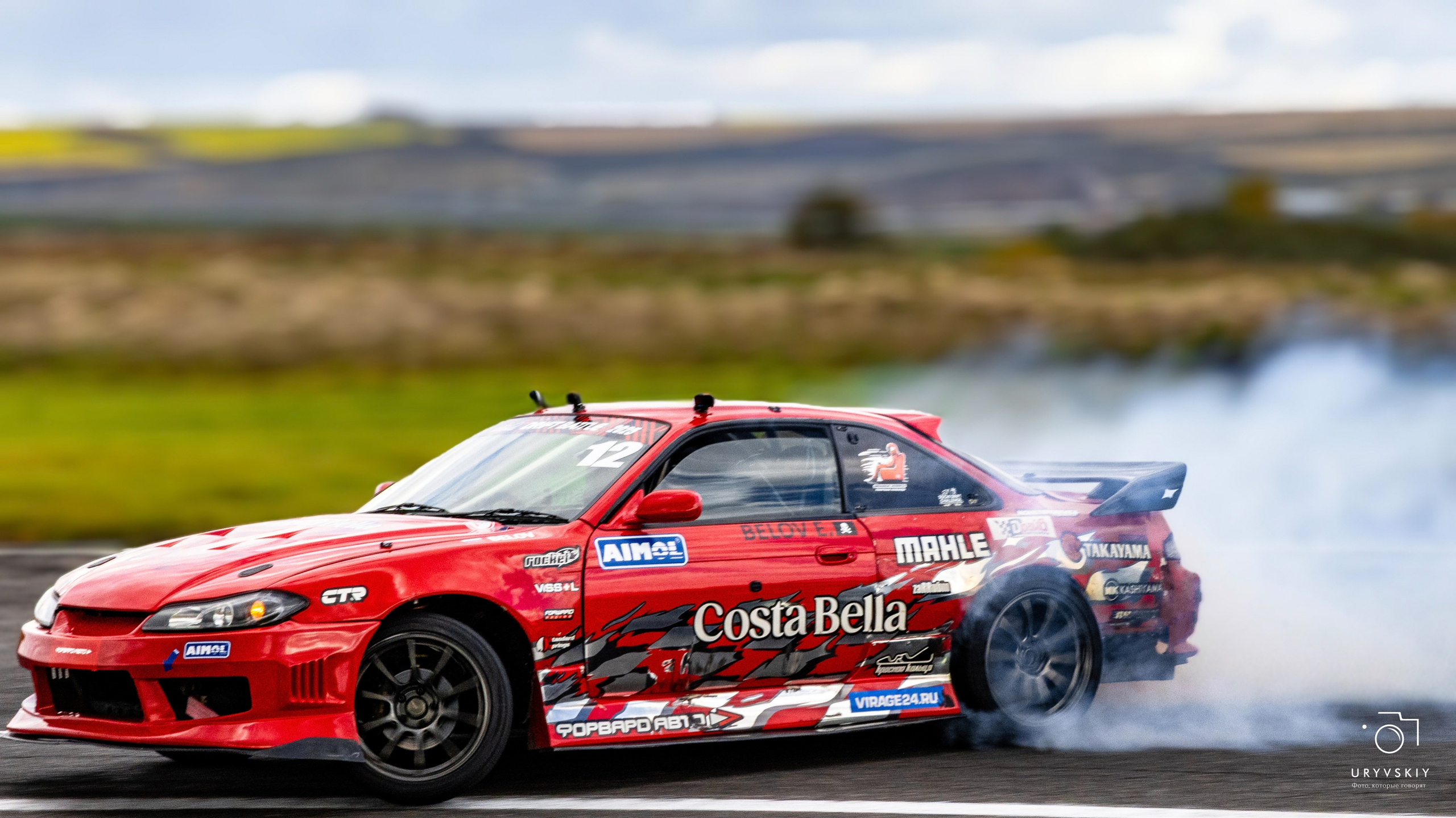Красное кольцо. Дрифт баттл. Игорь Урывский. Фотограф Красноярск
