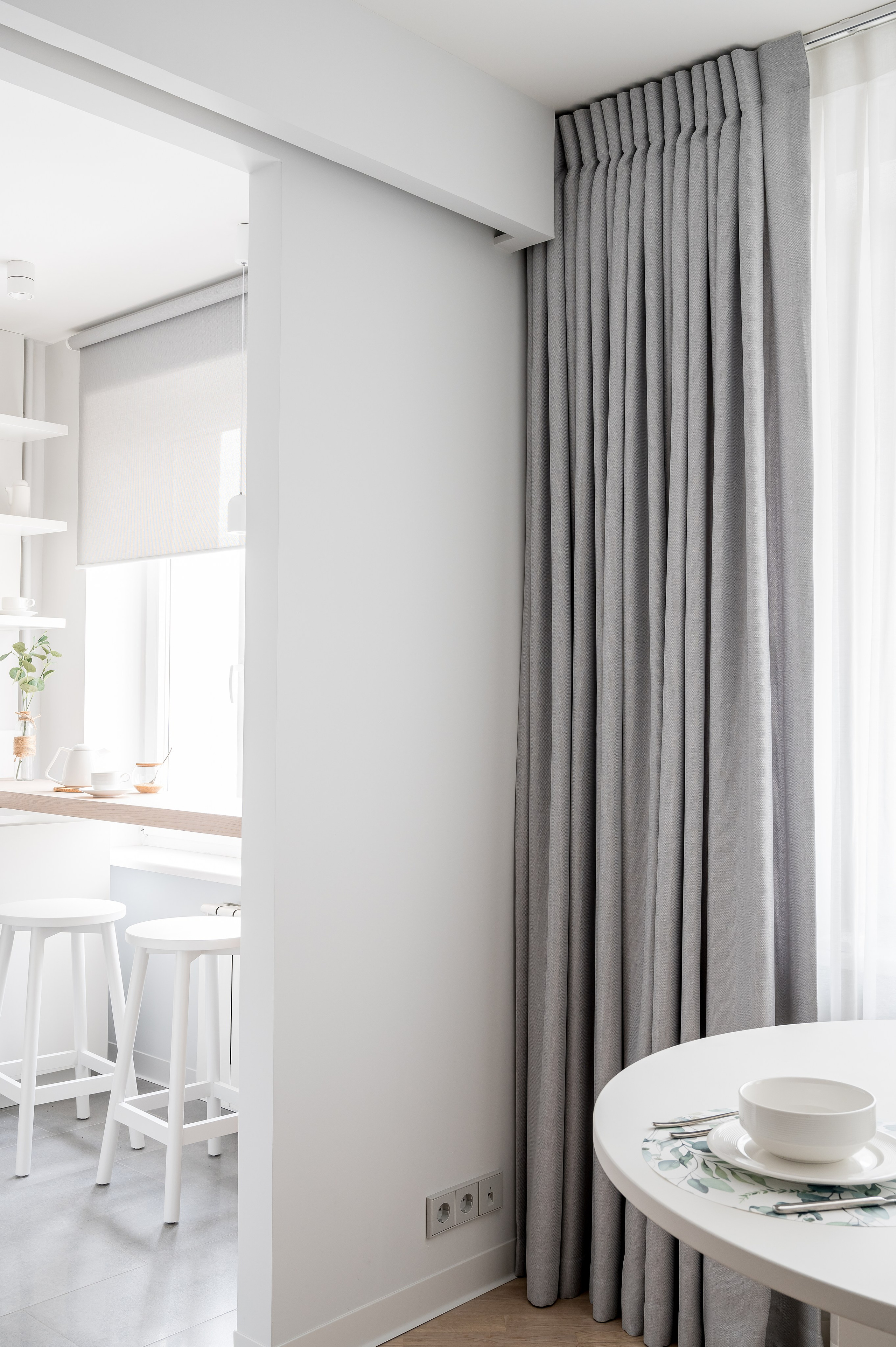 Белая квартира для студентки медвуза. Интерьерный Фотограф Москва Криста FLY Труфанова