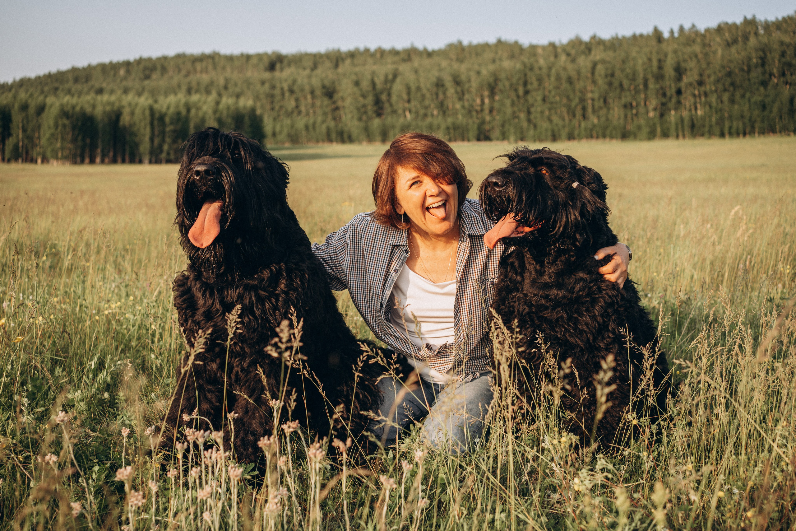 Лариса, Кира и Грэйс. Фотограф-анималист Анастасия Большакова