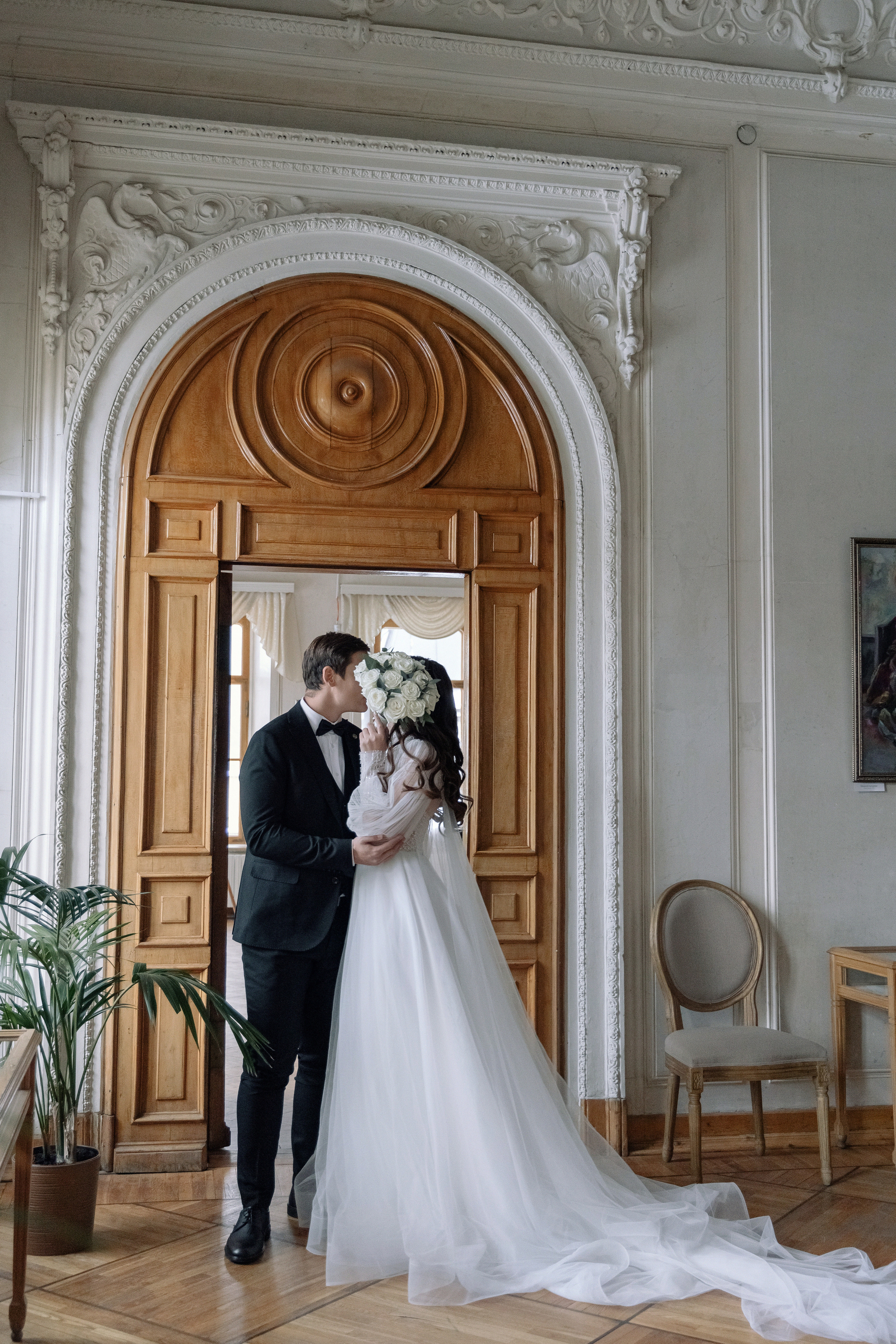 Дарья и Даниил: Читальня имени Пушкина АРХИВ. Свадебный фотограф Москва