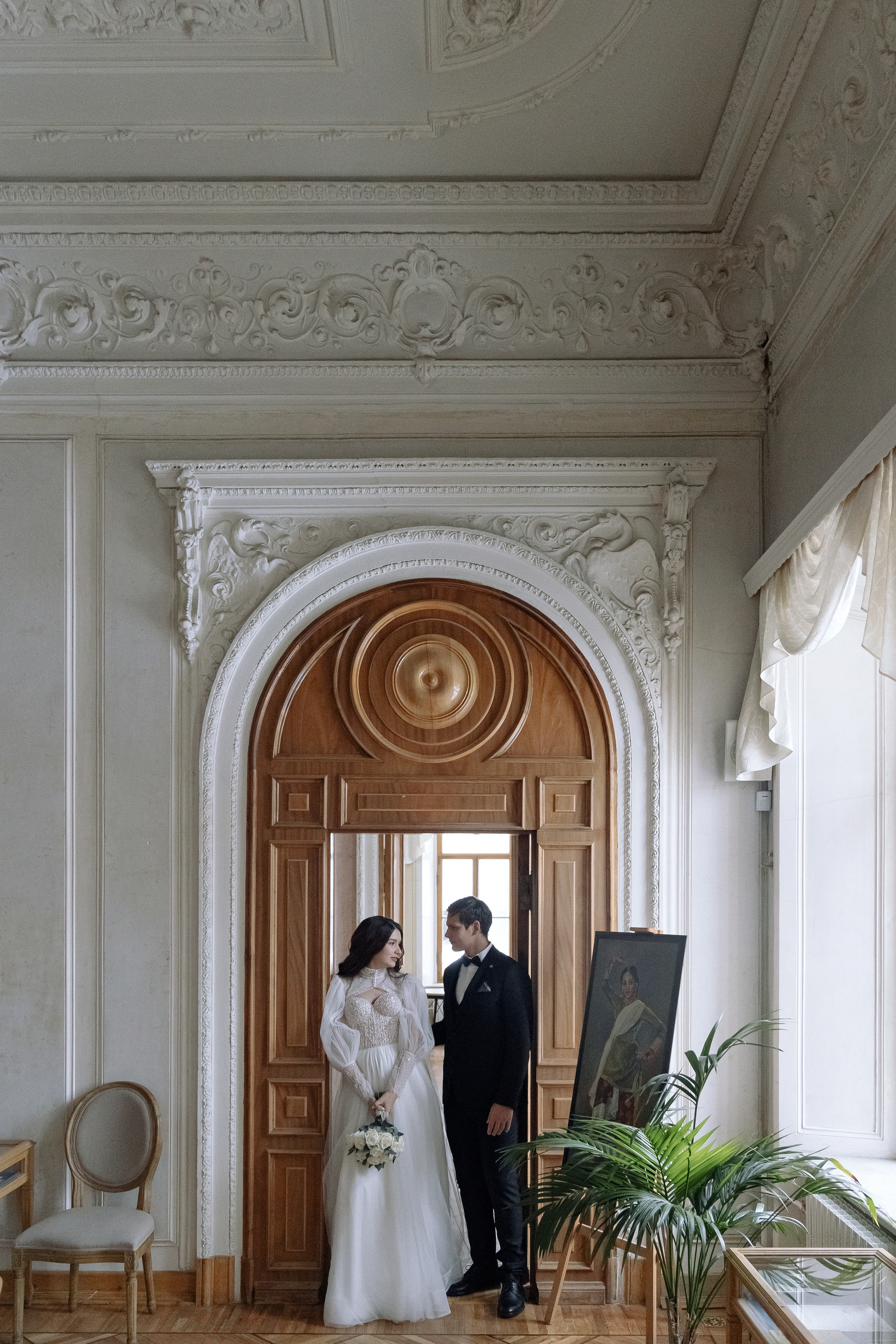 Дарья и Даниил: Читальня имени Пушкина АРХИВ. Свадебный фотограф Москва