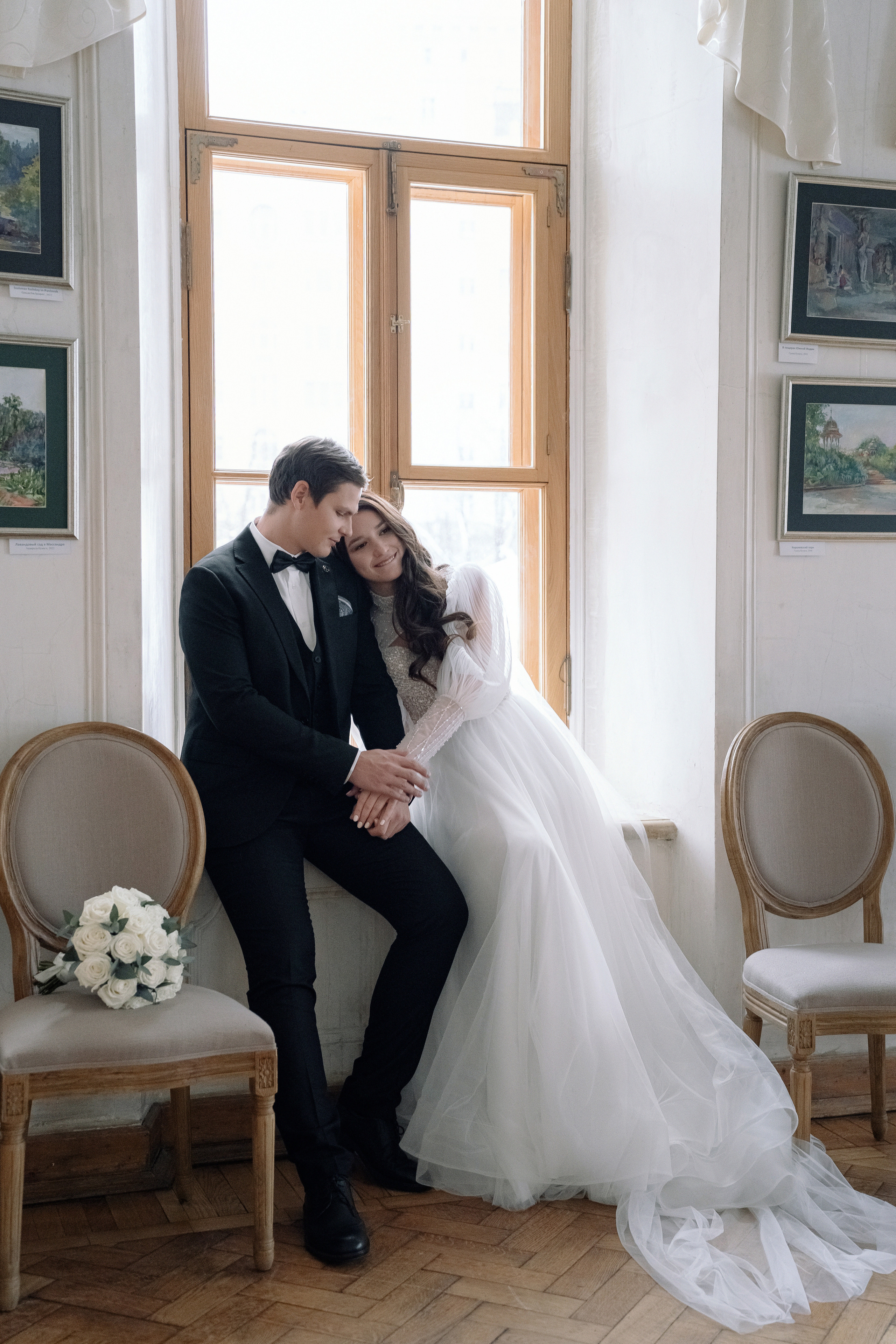 Дарья и Даниил: Читальня имени Пушкина АРХИВ. Свадебный фотограф Москва