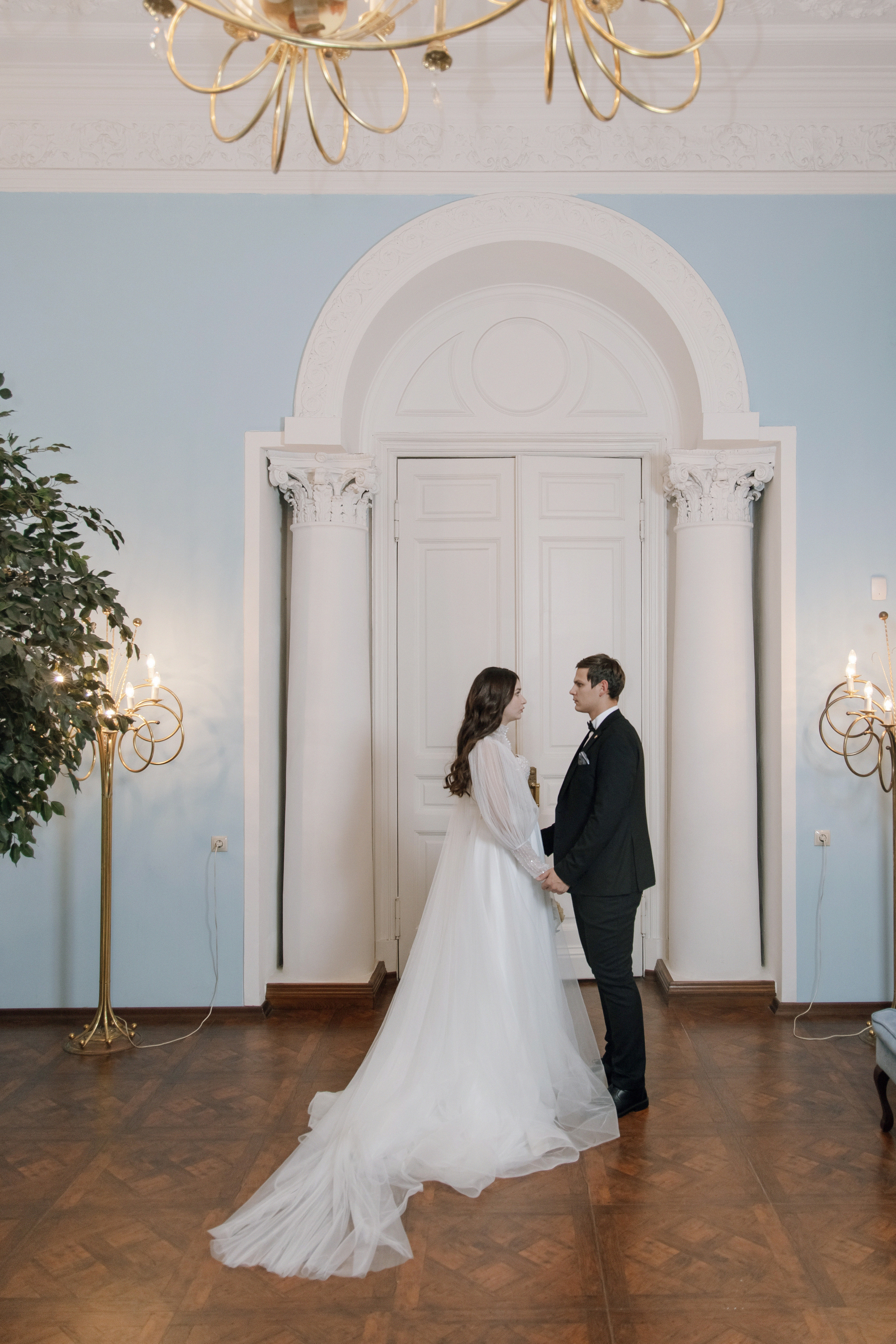 Дарья и Даниил: Читальня имени Пушкина АРХИВ. Свадебный фотограф Москва