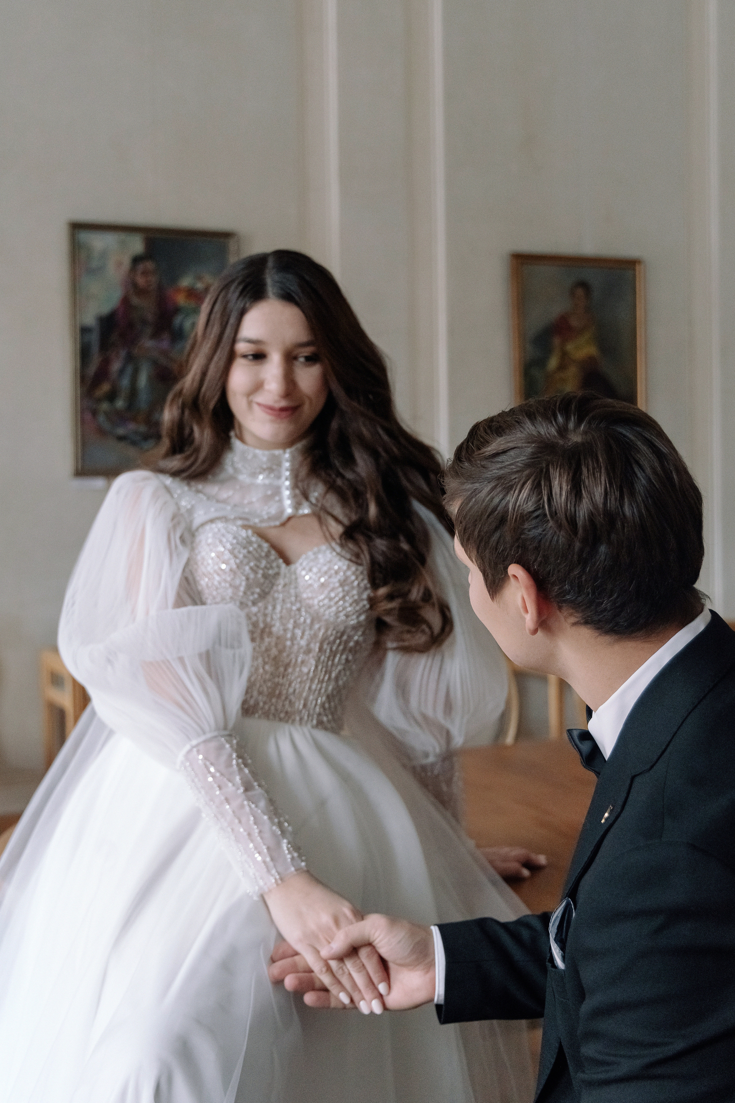 Дарья и Даниил: Читальня имени Пушкина АРХИВ. Свадебный фотограф Москва