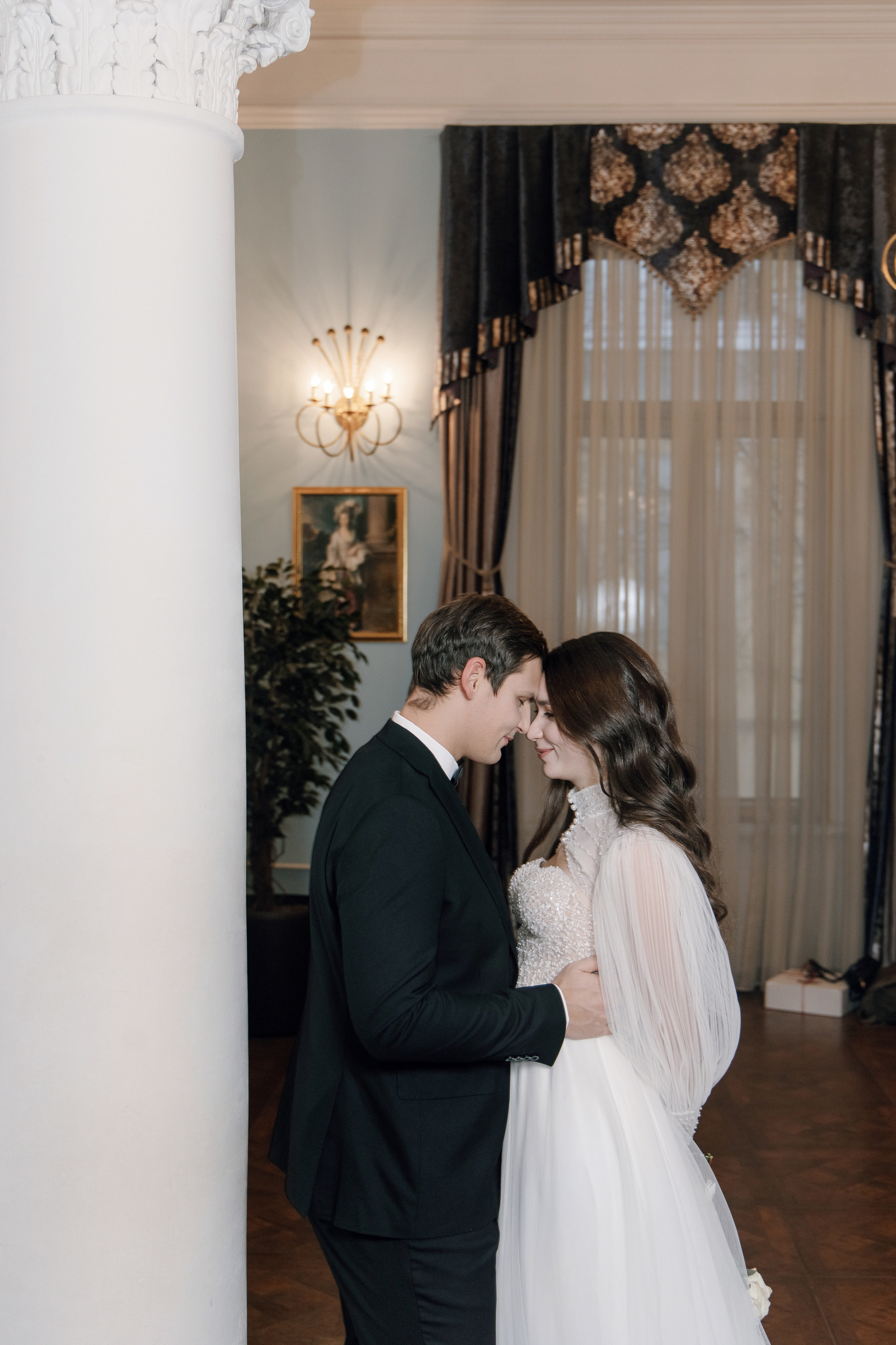 Дарья и Даниил: Читальня имени Пушкина АРХИВ. Свадебный фотограф Москва