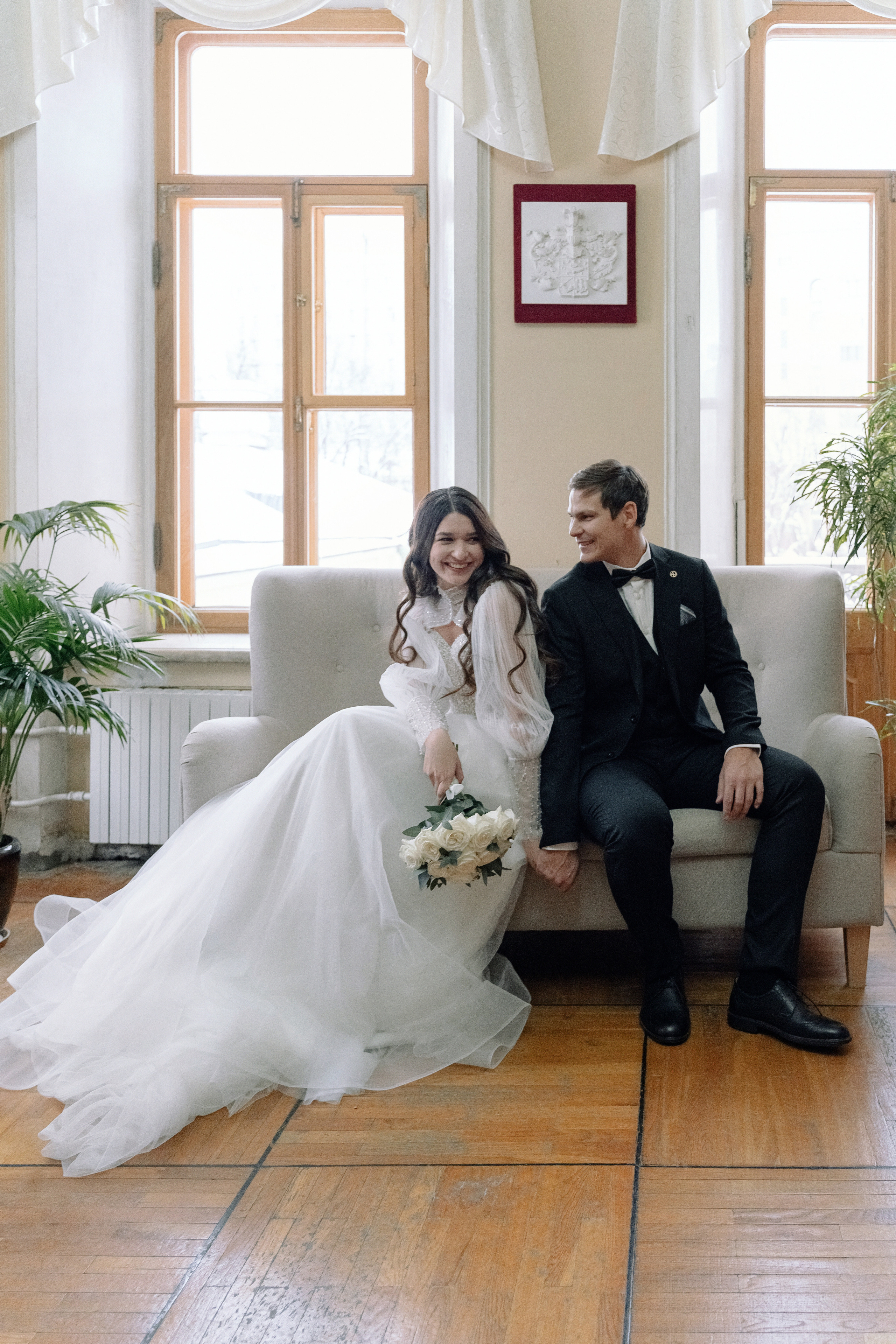 Дарья и Даниил: Читальня имени Пушкина АРХИВ. Свадебный фотограф Москва