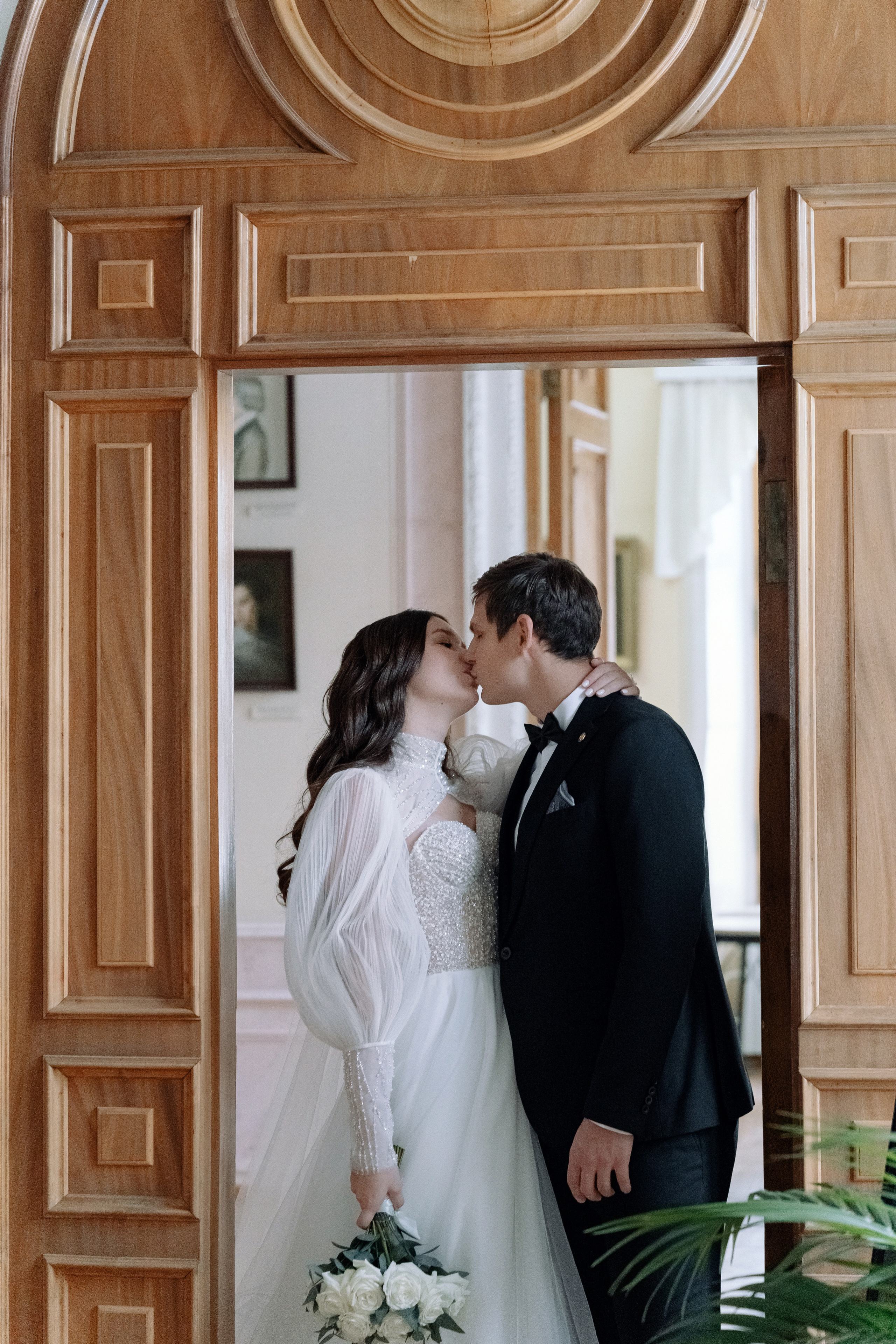 Дарья и Даниил: Читальня имени Пушкина АРХИВ. Свадебный фотограф Москва