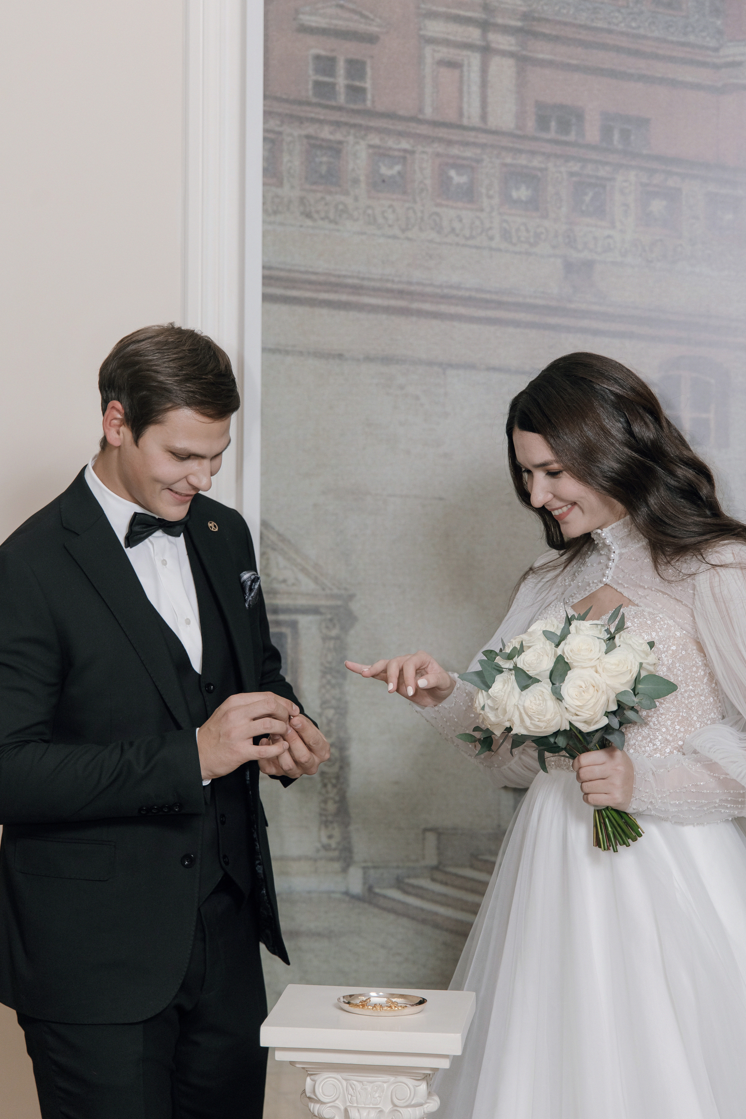 Дарья и Даниил: Читальня имени Пушкина АРХИВ. Свадебный фотограф Москва