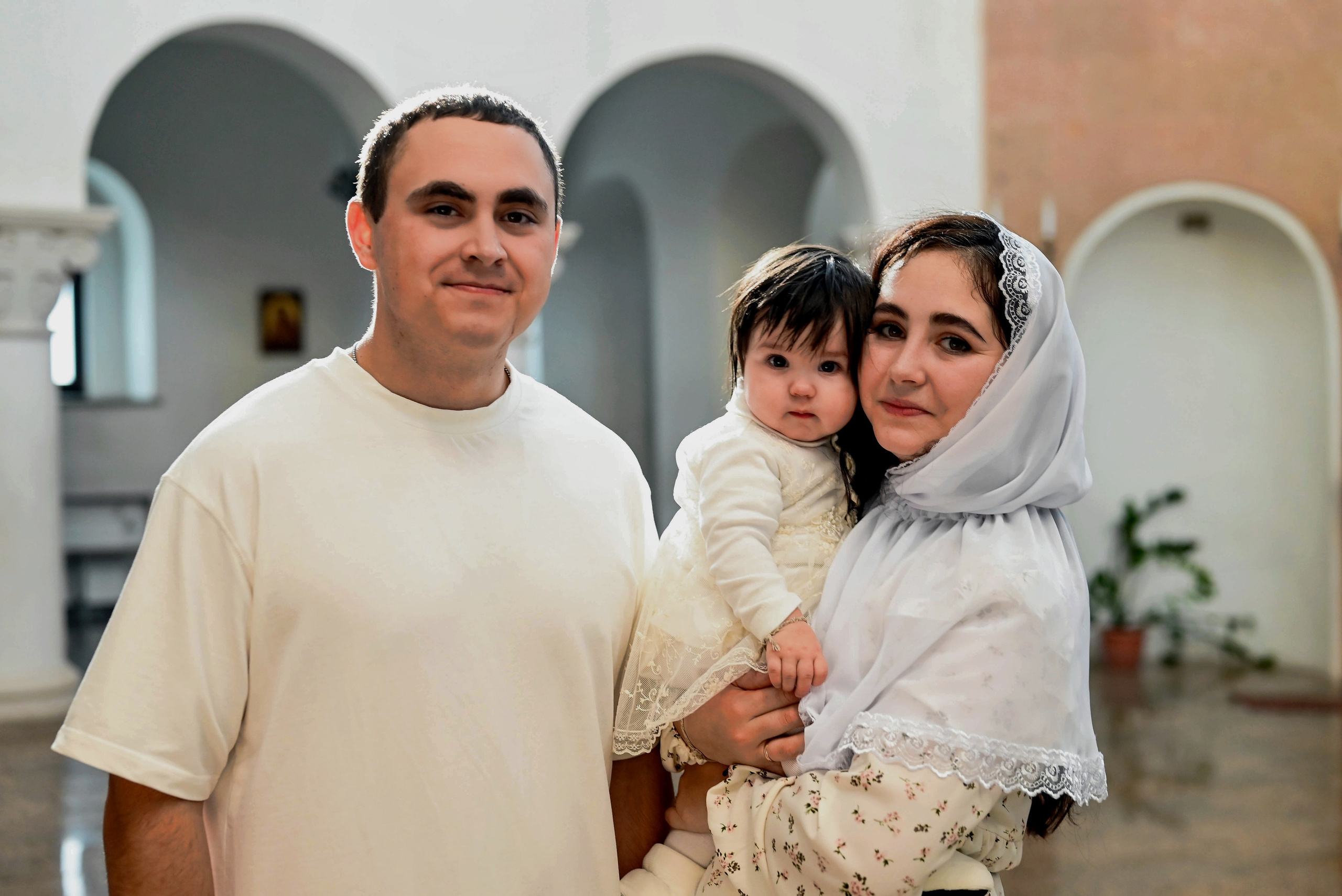 Крещение Вероники. Семейный и детский фотограф Москва