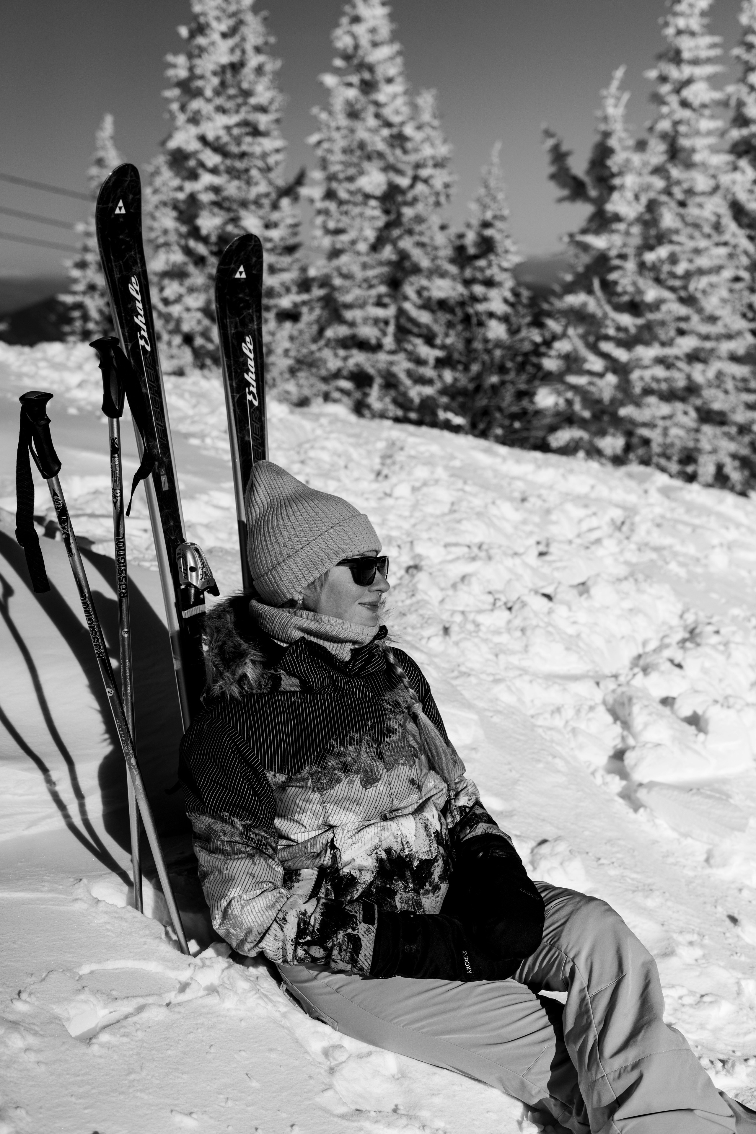 Фотосессия на вершине. Анастасия Паршукова — фотограф Шерегеш Новосибирск